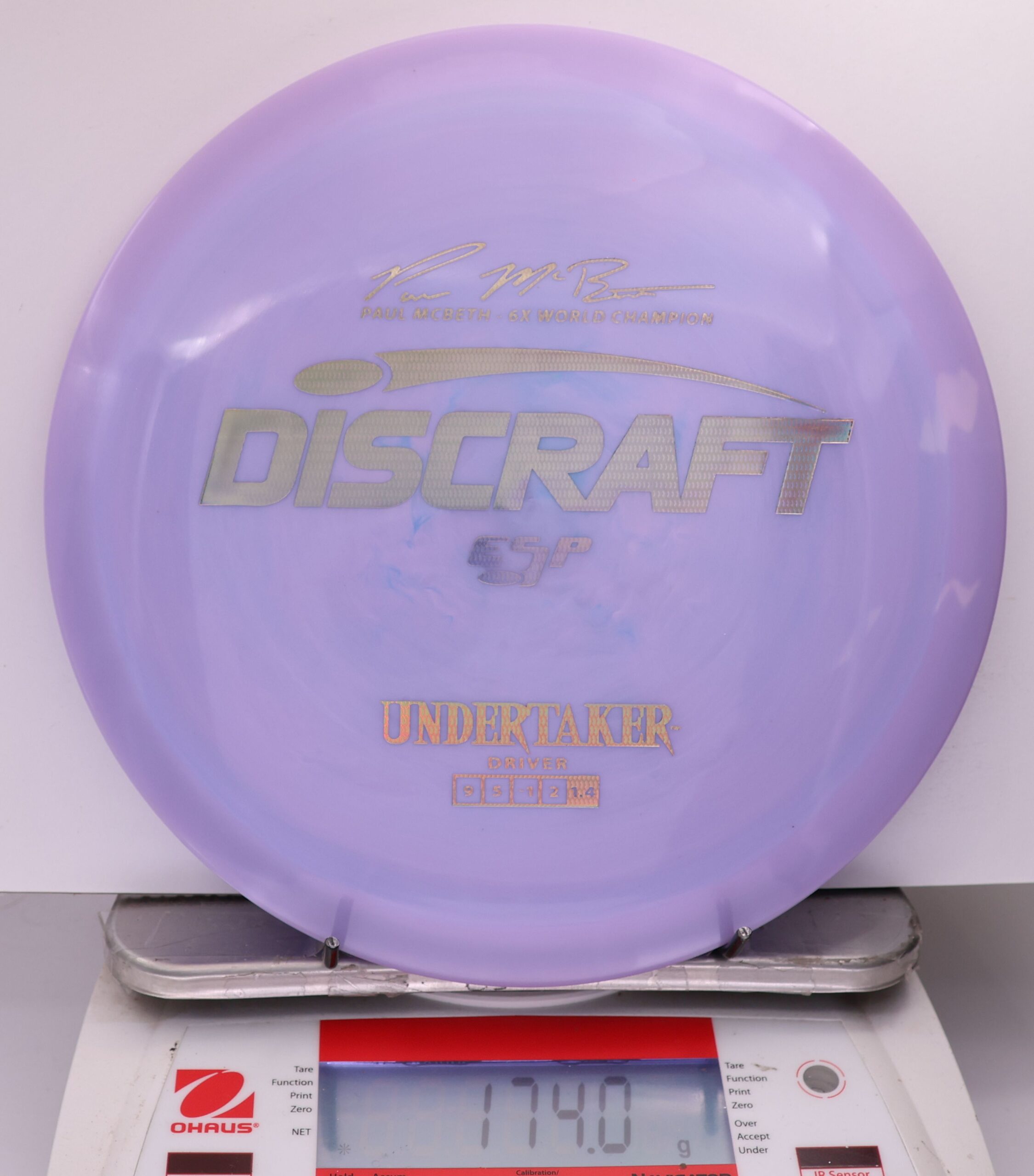 525489 ESP Undertaker, Paul McBeth 6X - #783 Purple, 174