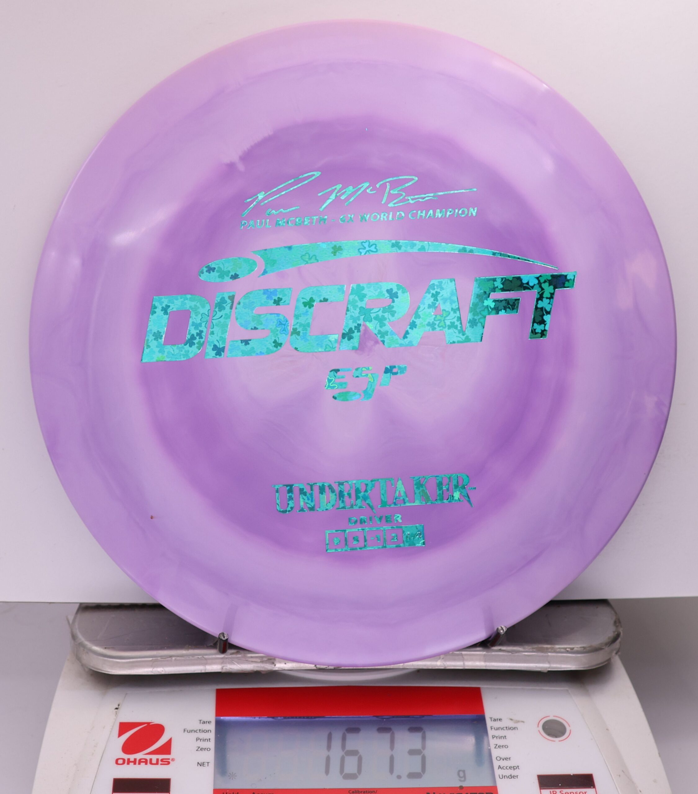 525490 ESP Undertaker, Paul McBeth 6X - #784 Purple, 167