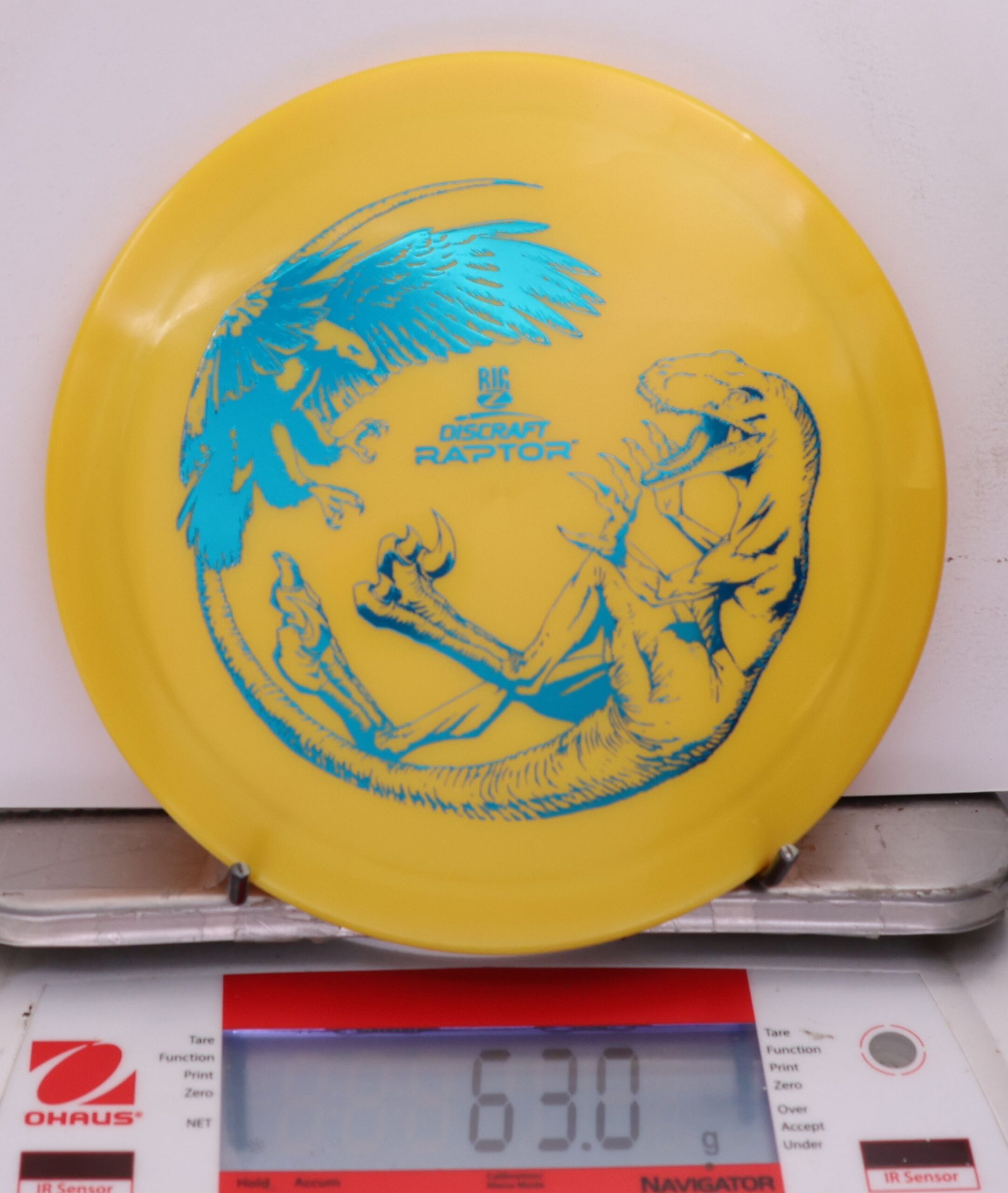 525980 Big Z Raptor Mini - #35 Yellow, 63