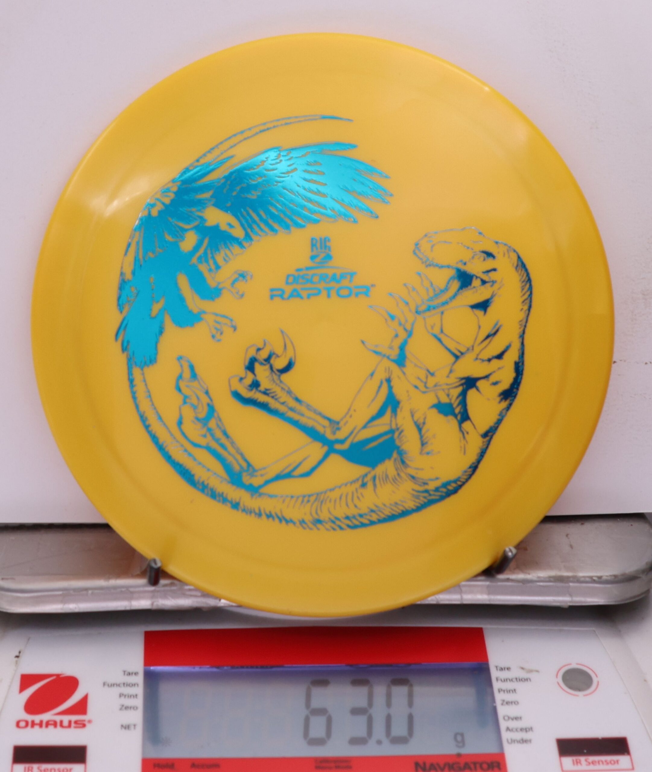 525982 Big Z Raptor Mini - #37 Yellow, 63