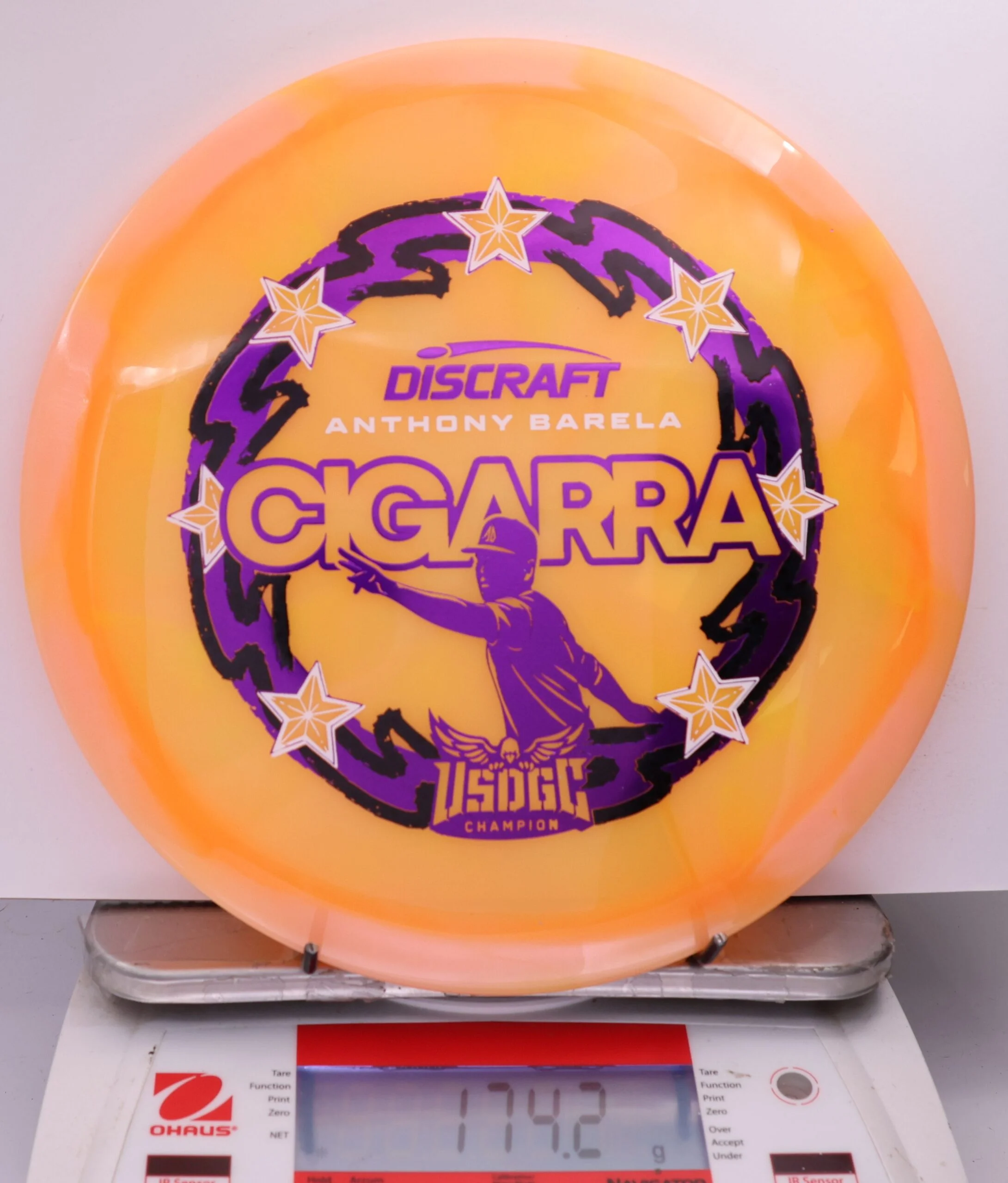 Z Swirl Cigarra, Anthony Barela 2025 USDGC Champion • Marshall