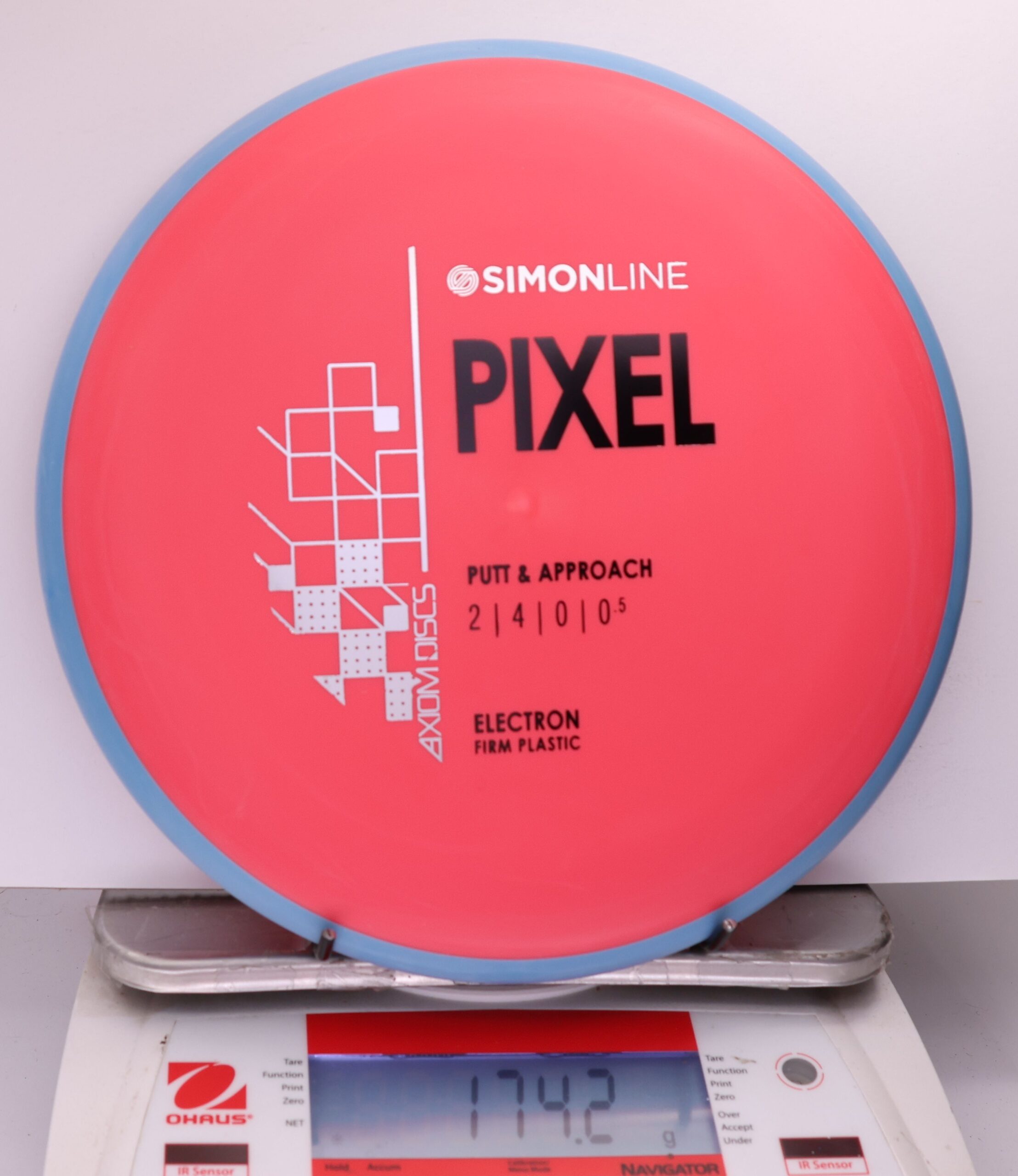 527669 Simon Line Electron Firm Pixel - #930 LtBlue-Red, 174