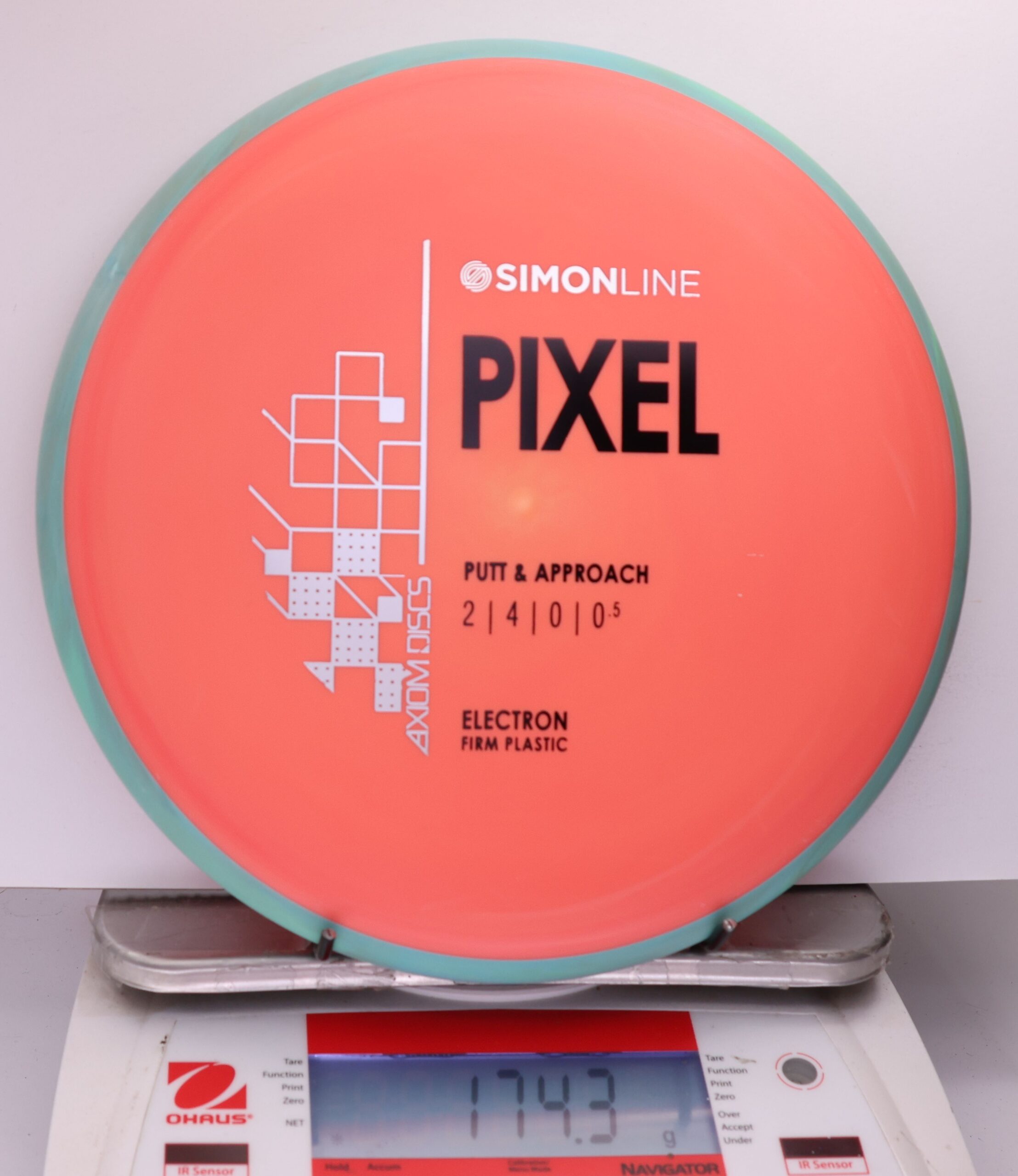 527690 Simon Line Electron Firm Pixel - #931 Aqua-Orange, 174