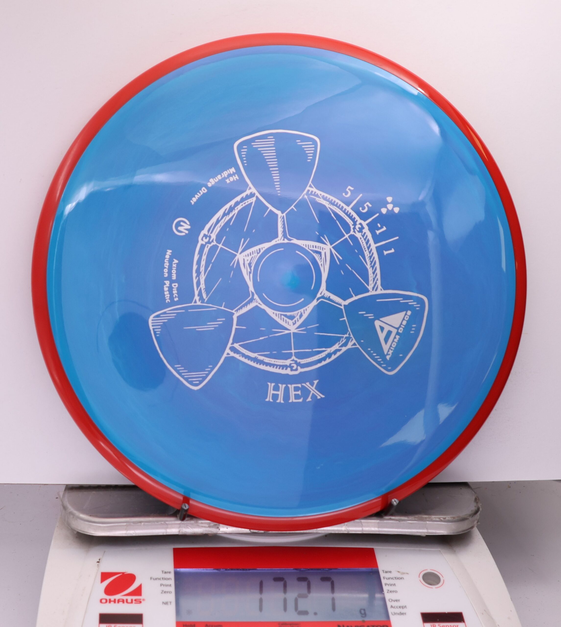 528245 Neutron Hex - #918 Red-Blue, 173