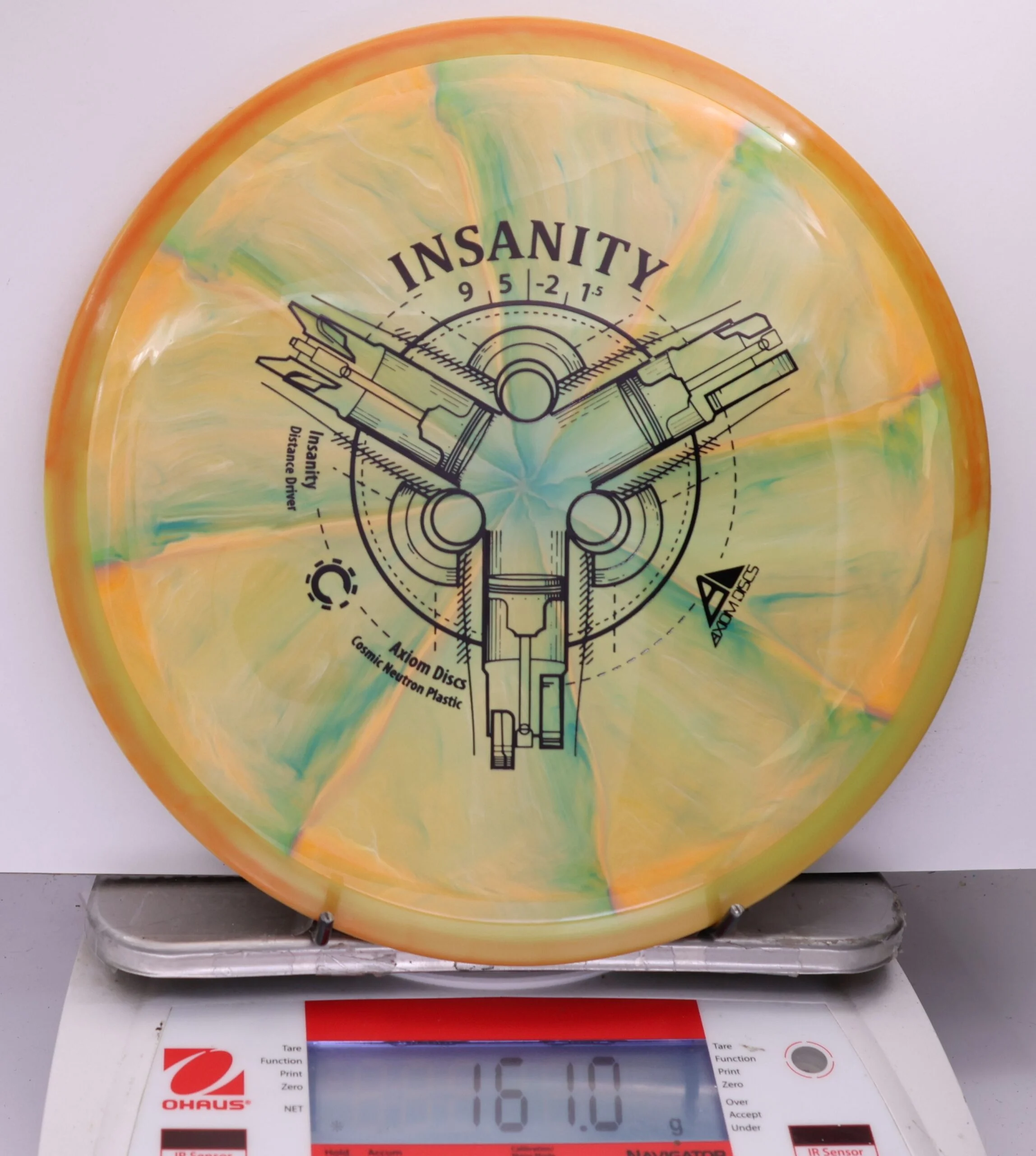 528640 Cosmic Neutron Insanity - #916 Orange-OrangeGreen, 161