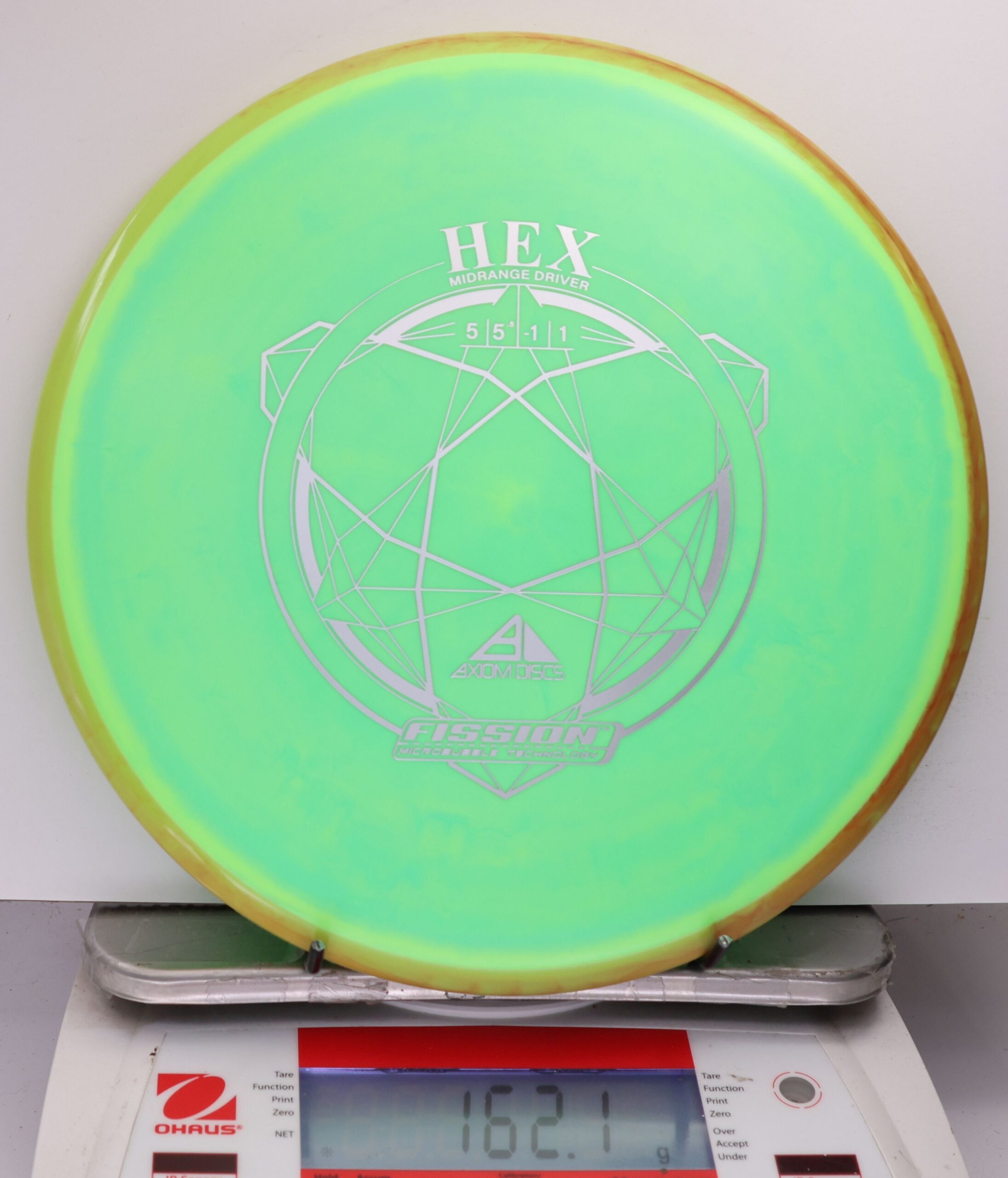 528909 Fission Hex - #920 YellowOrange-LtGreen, 162