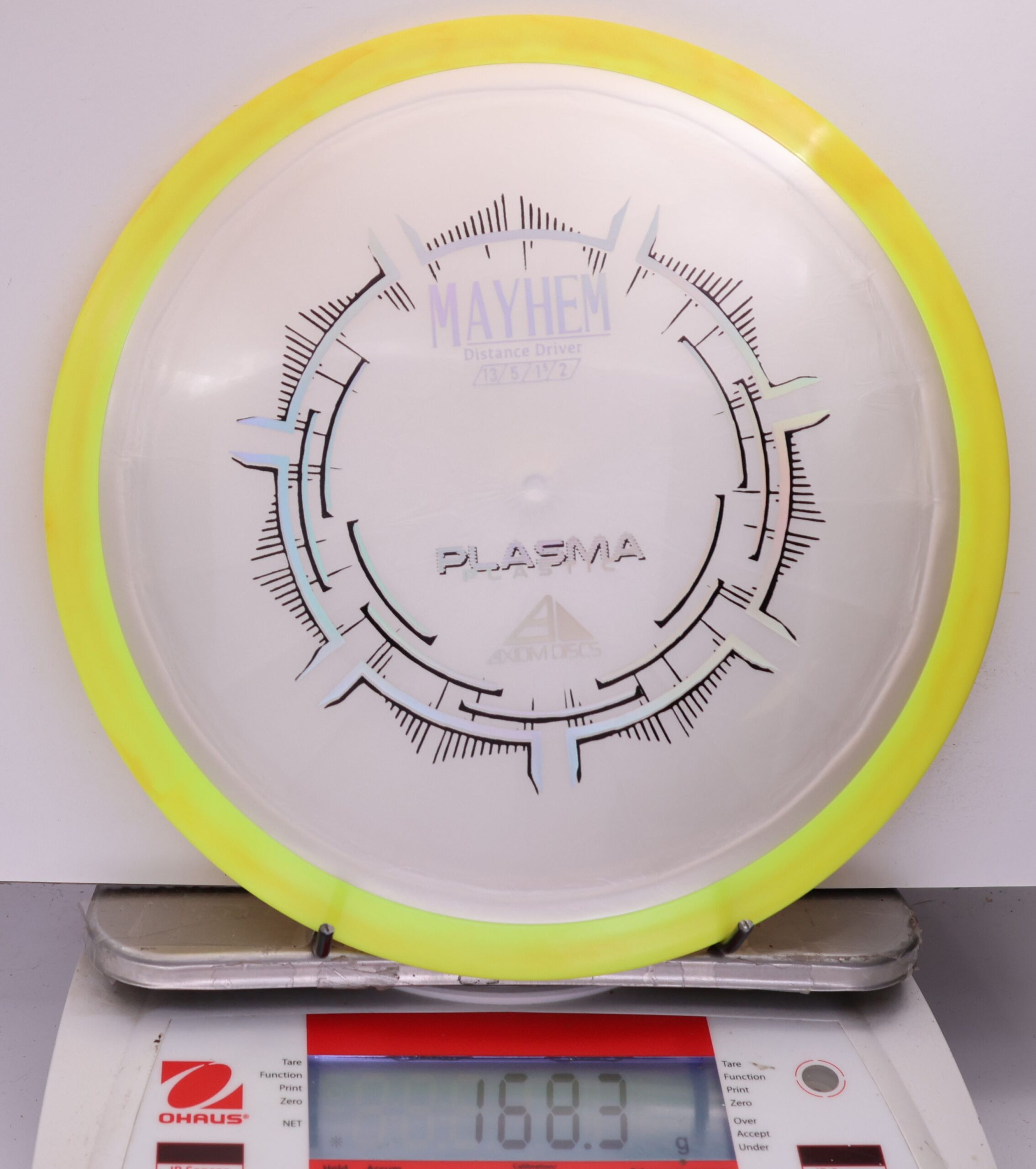 529447 Plasma Mayhem - #917 Yellow-White, 168