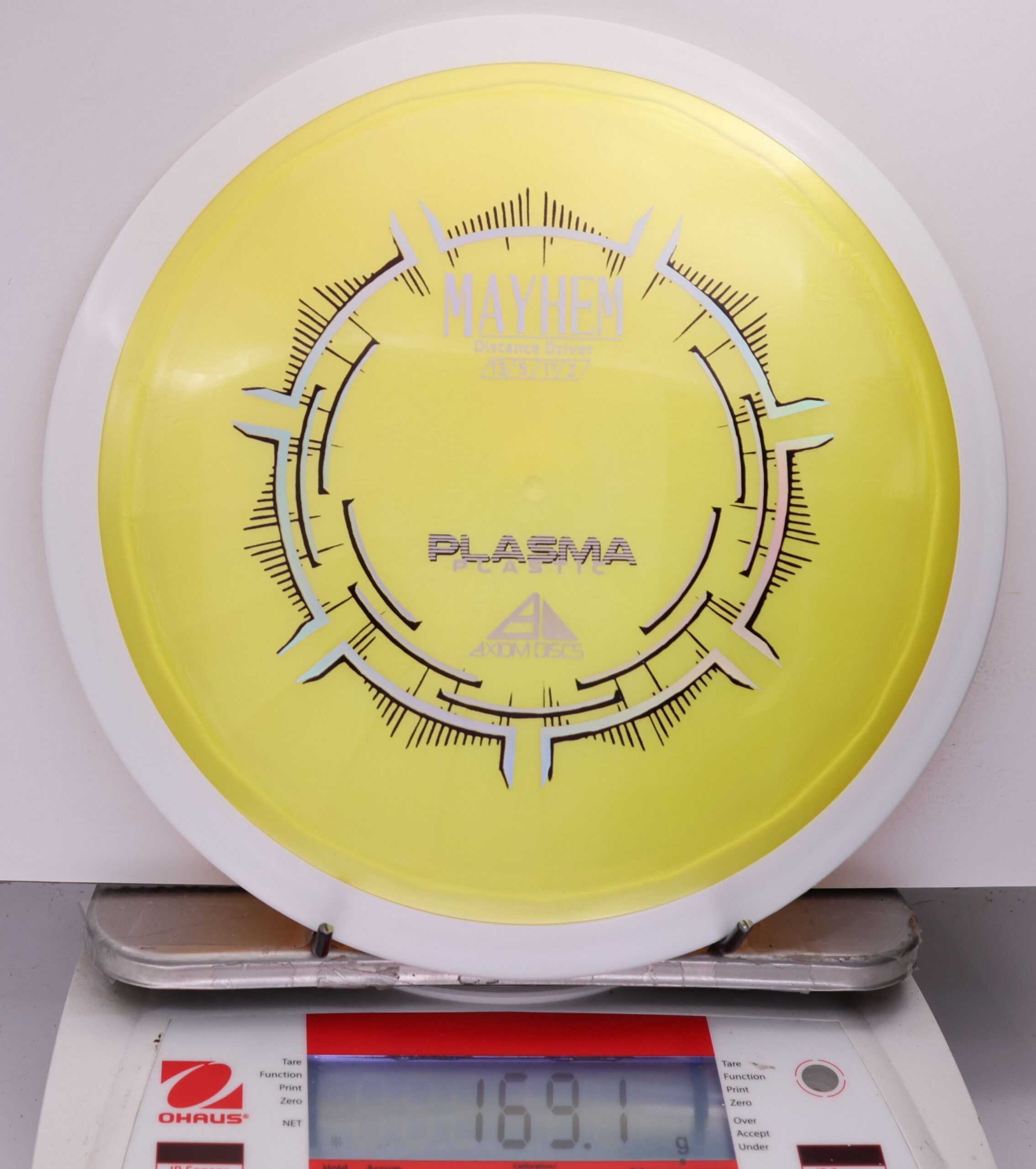 529448 Plasma Mayhem - #918 White-Yellow, 169