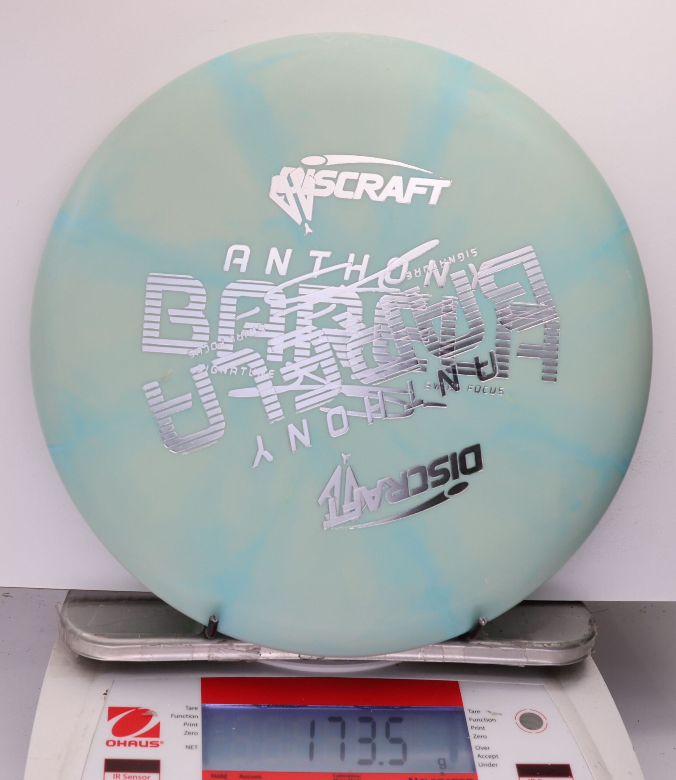 530920 X-Out Crazy Tuff Swirl Focus, Anthony Barela - #265 LtTeal/LtGreen, 174