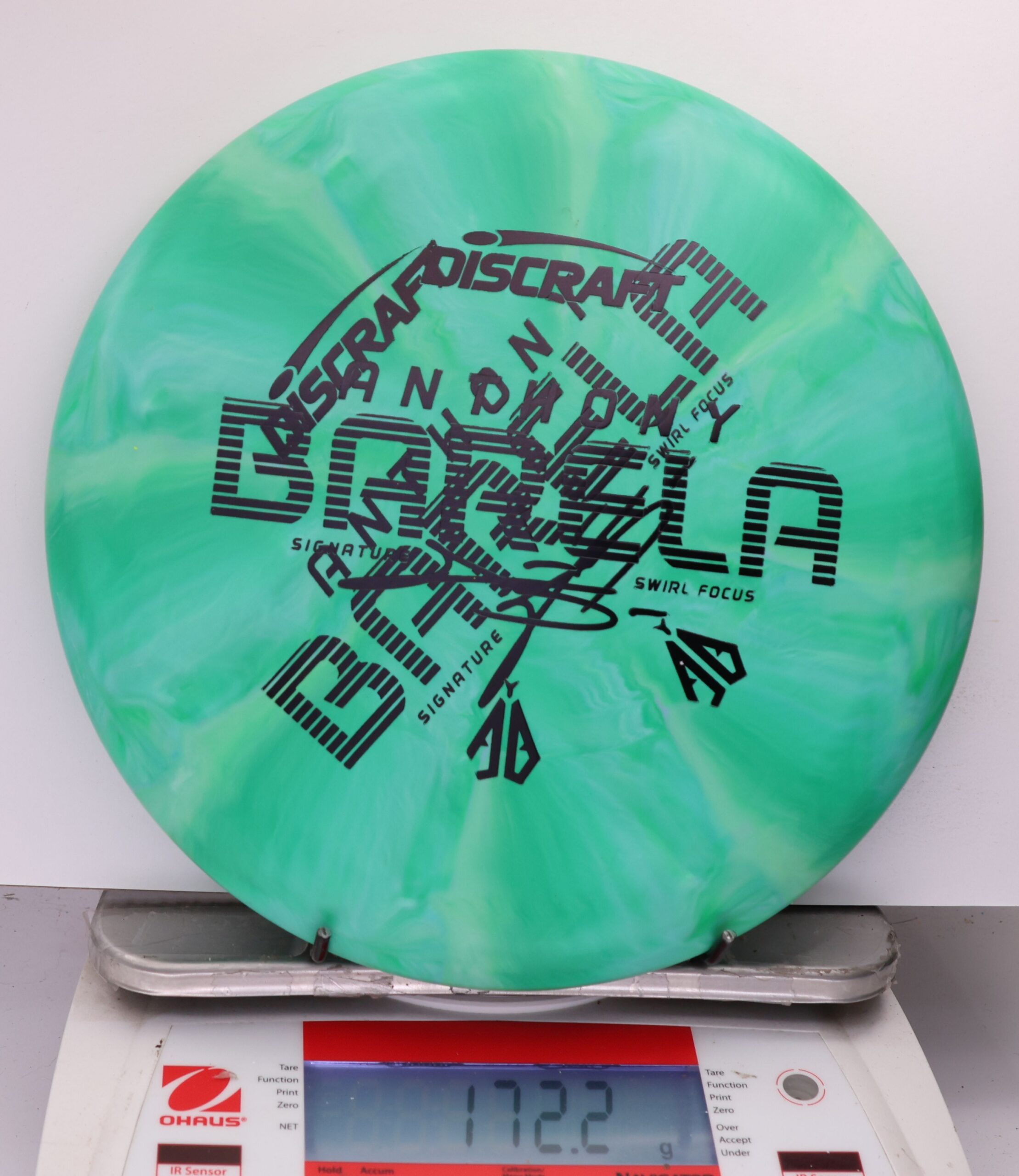 530954 X-Out Crazy Tuff Swirl Focus, Anthony Barela - #269 Aqua, 172