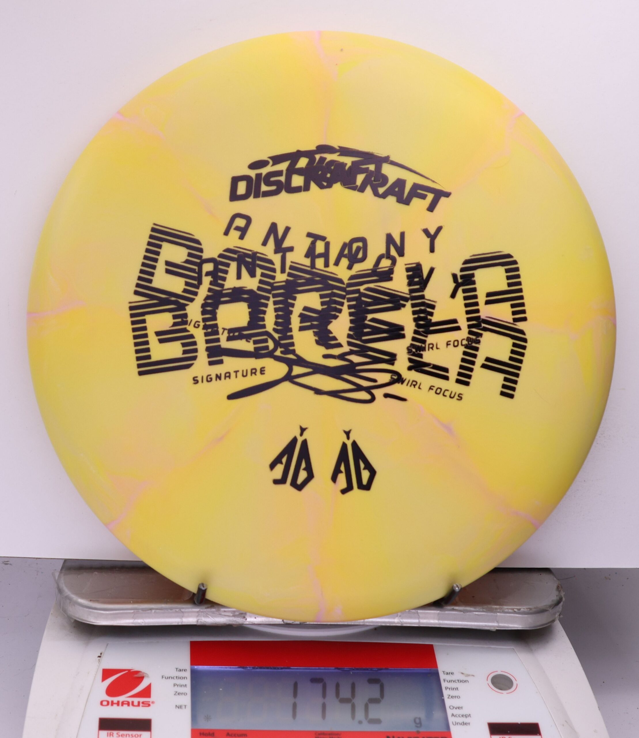 531021 X-Out Crazy Tuff Swirl Focus, Anthony Barela - #276 Yellow, 174