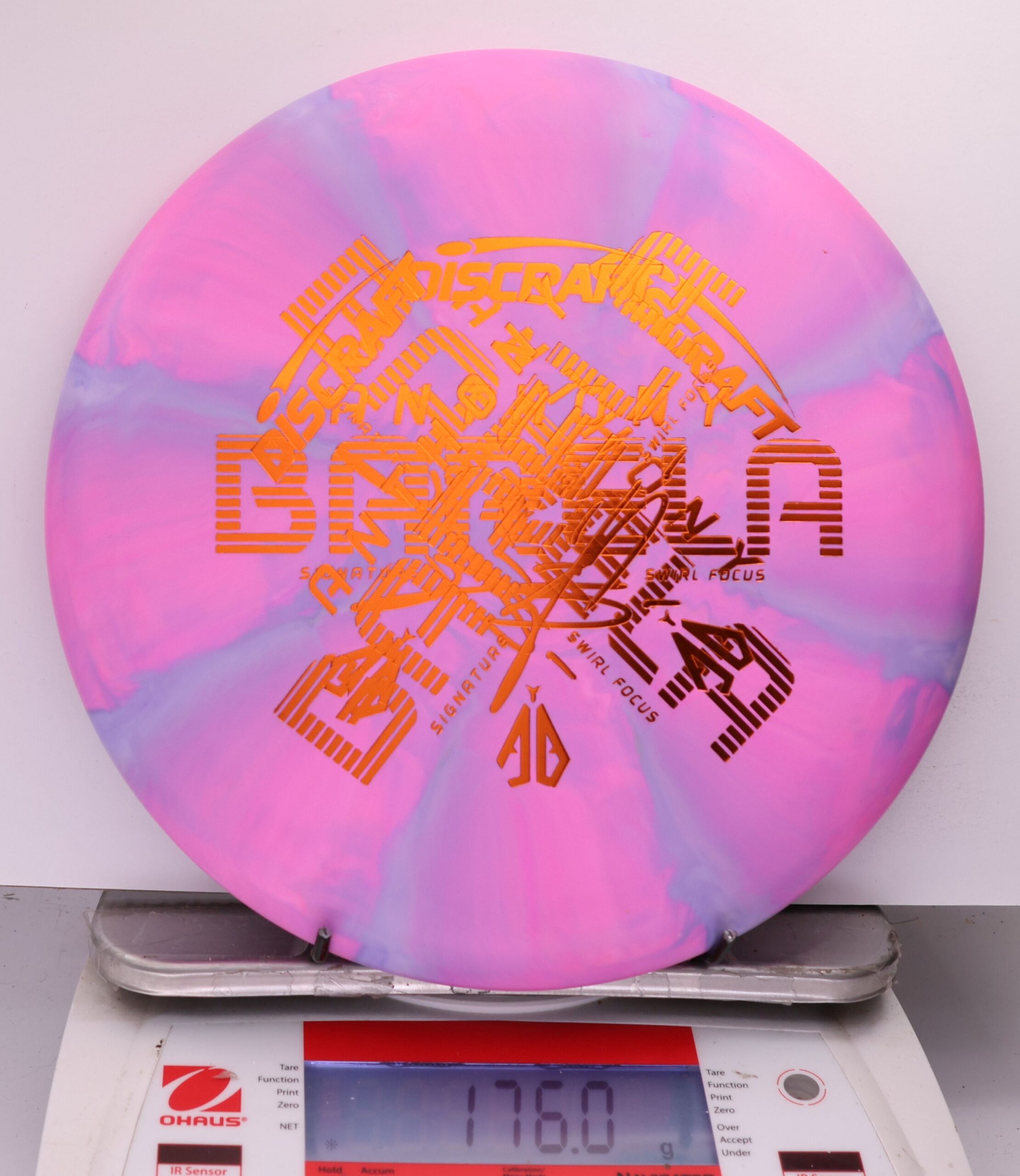 531057 X-Out Crazy Tuff Swirl Focus, Anthony Barela - #282 PinkPalePurple, 176