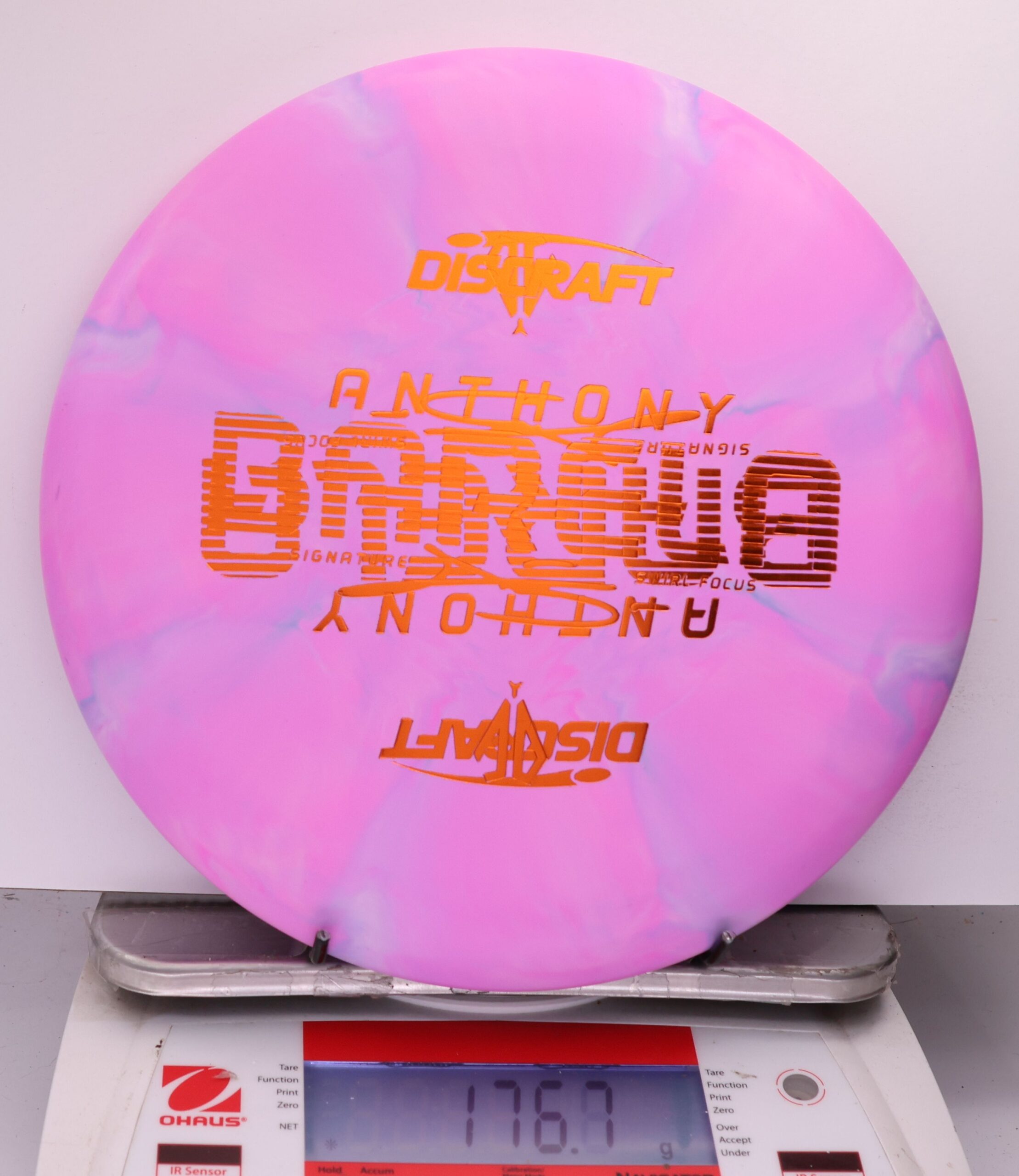 531058 X-Out Crazy Tuff Swirl Focus, Anthony Barela - #283 Pink, 177