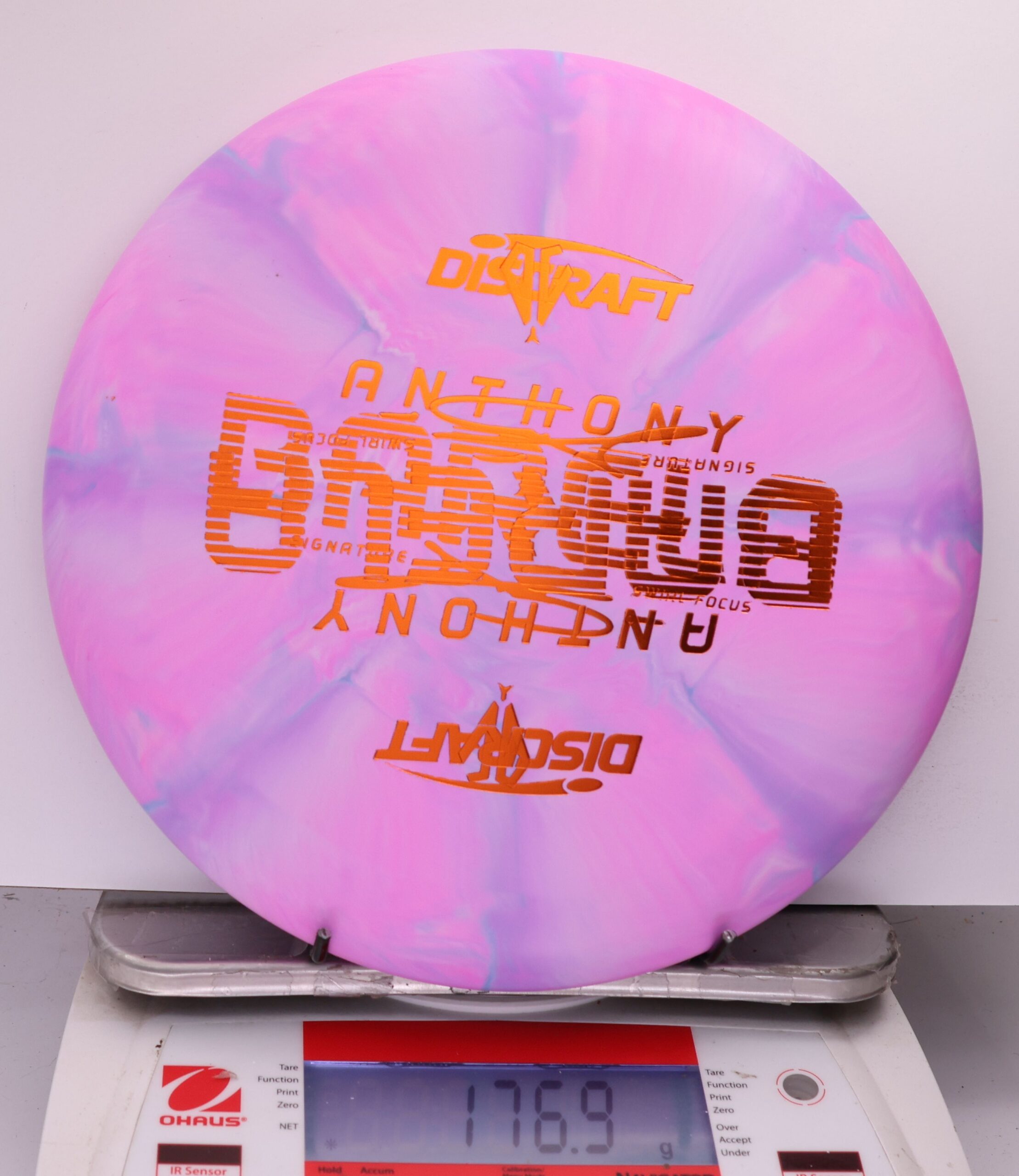 531059 X-Out Crazy Tuff Swirl Focus, Anthony Barela - #284 PinkPurple, 177