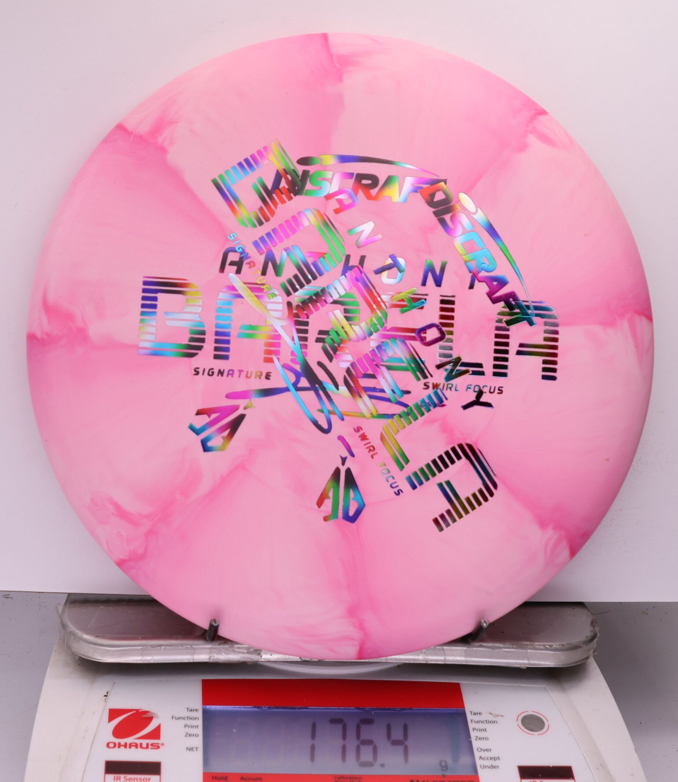 531060 X-Out Crazy Tuff Swirl Focus, Anthony Barela - #285 Pink, 176