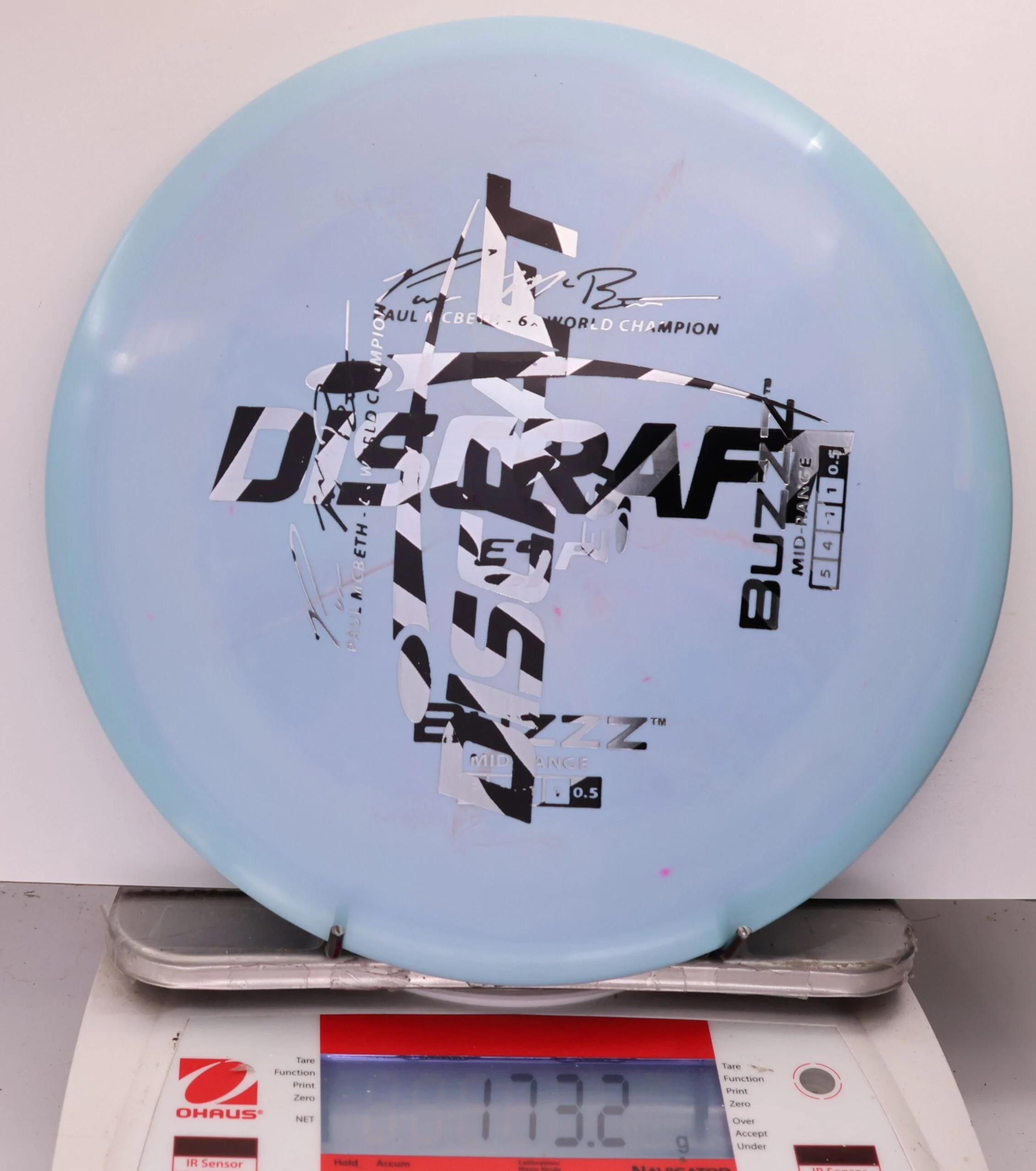 531354 X-Out ESP Buzzz, Paul McBeth 6X - #258 PaleBlue, 173