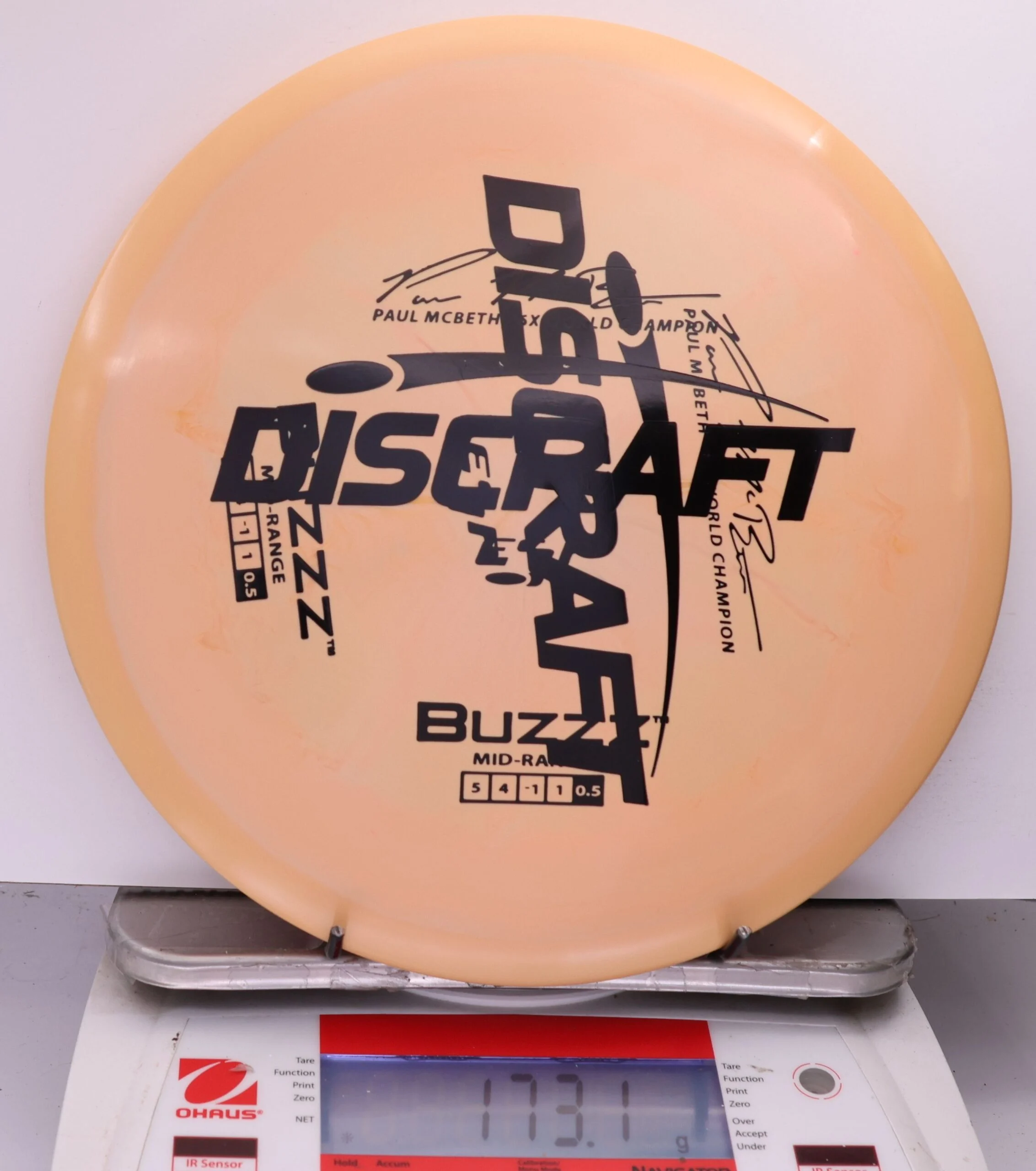 531441 X-Out ESP Buzzz, Paul McBeth 6X - #273 Peach, 173