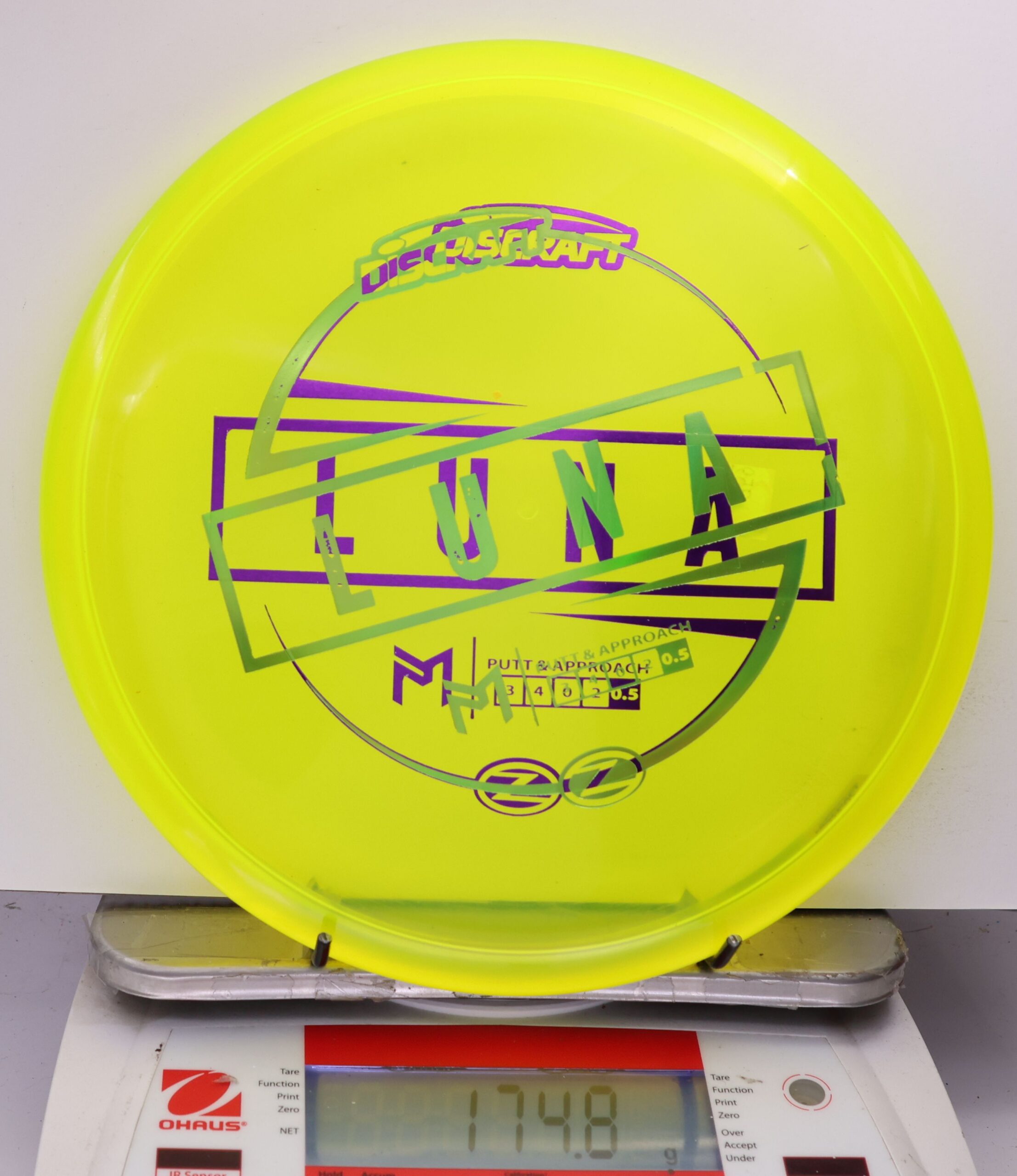 531650 X-Out Z Luna, Paul McBeth - #259 Yellow, 175