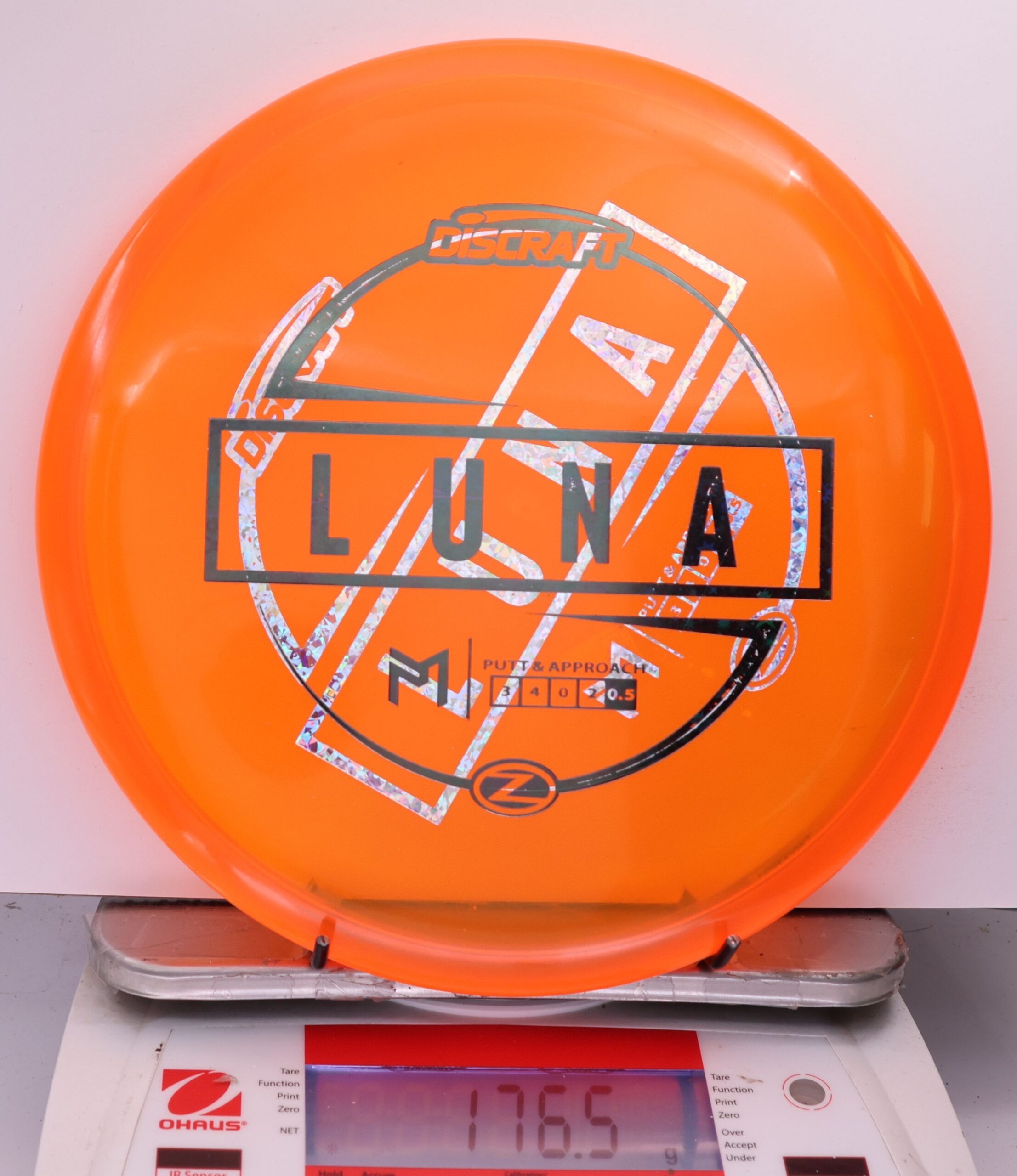 531651 X-Out Z Luna, Paul McBeth - #260 Orange, 177