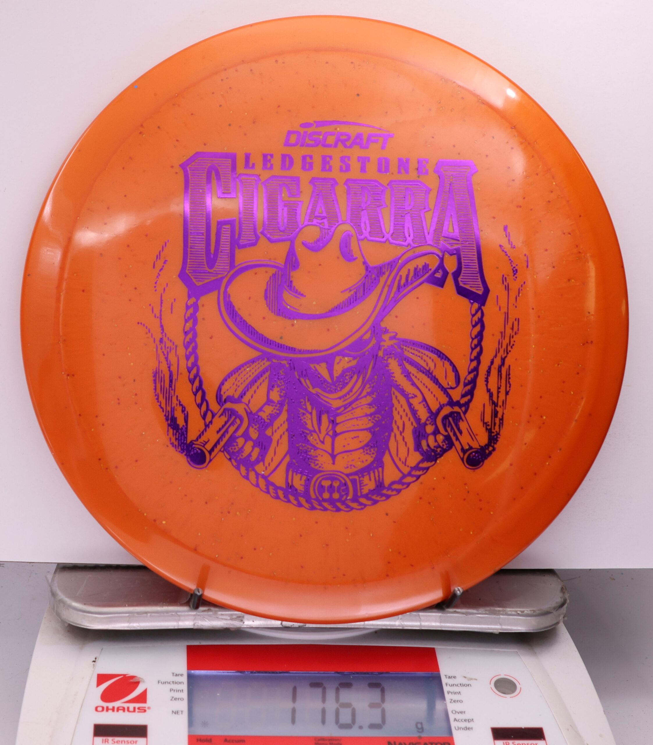 532651 Titanium Sparkle Cigarra, 2026 Ledgestone Edition - #15 Orange, 176