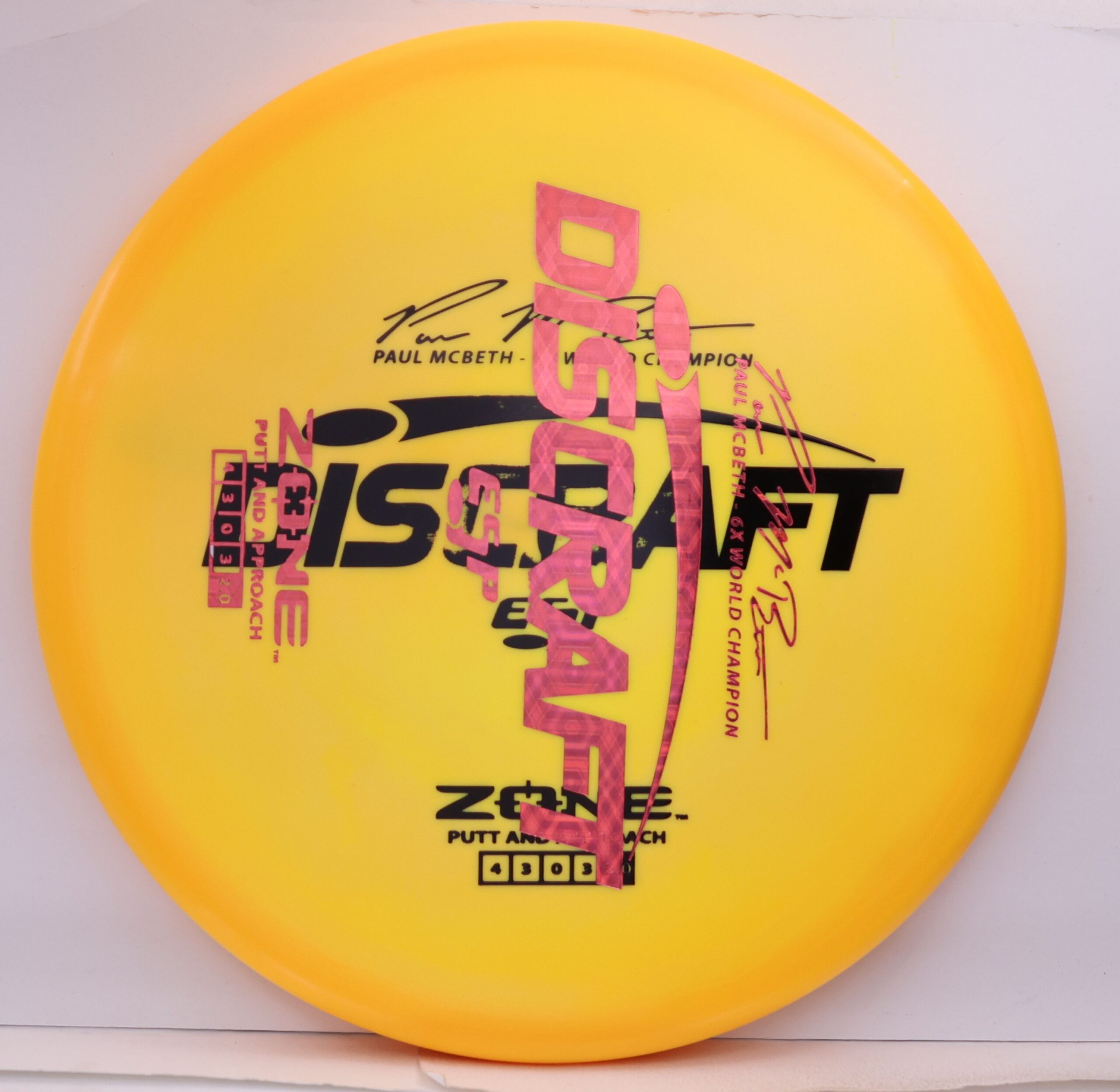 X-Out ESP Zone, Paul McBeth 6X