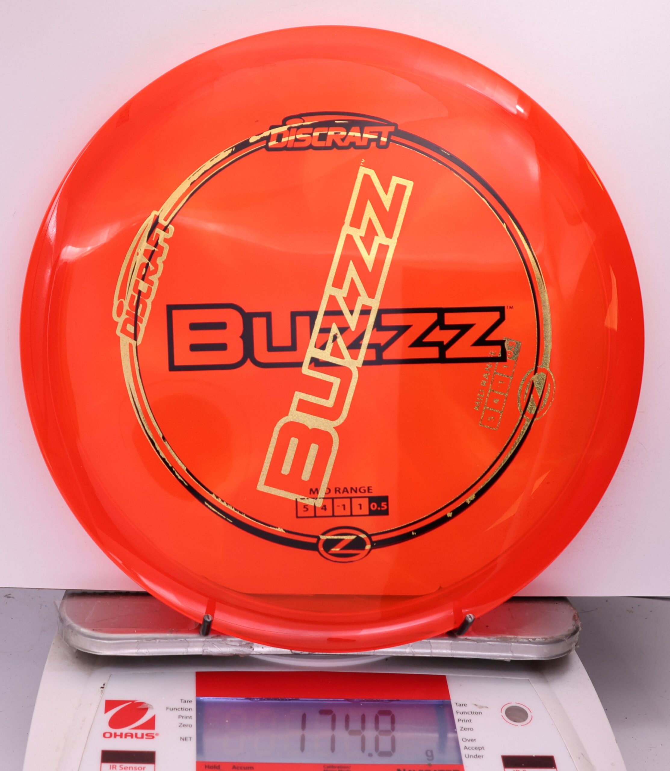 533648 X-Out Z Buzzz - #278 Red, 175