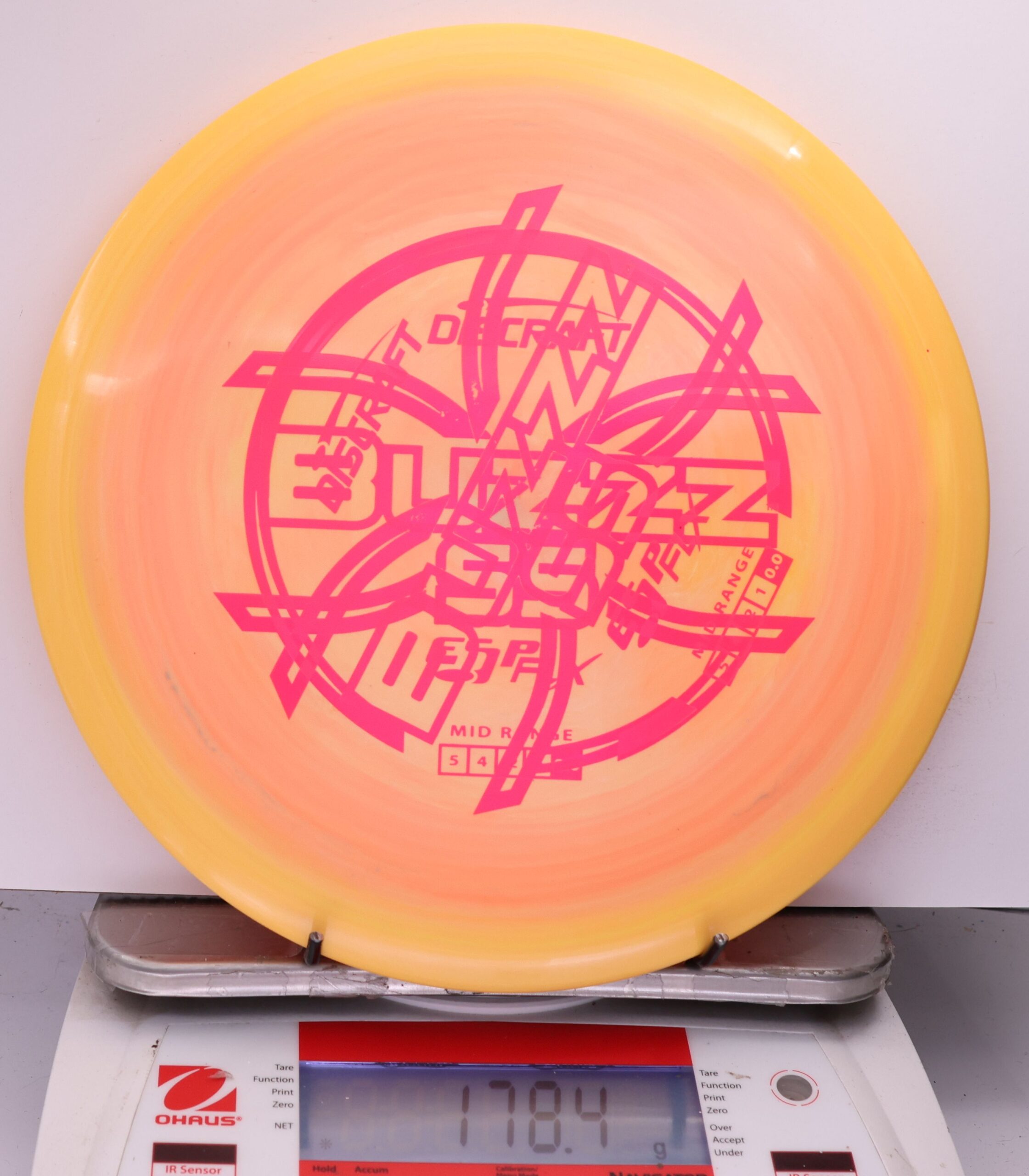 533925 X-Out ESP FLX Buzzz SS - #255 YellowOrng, 178