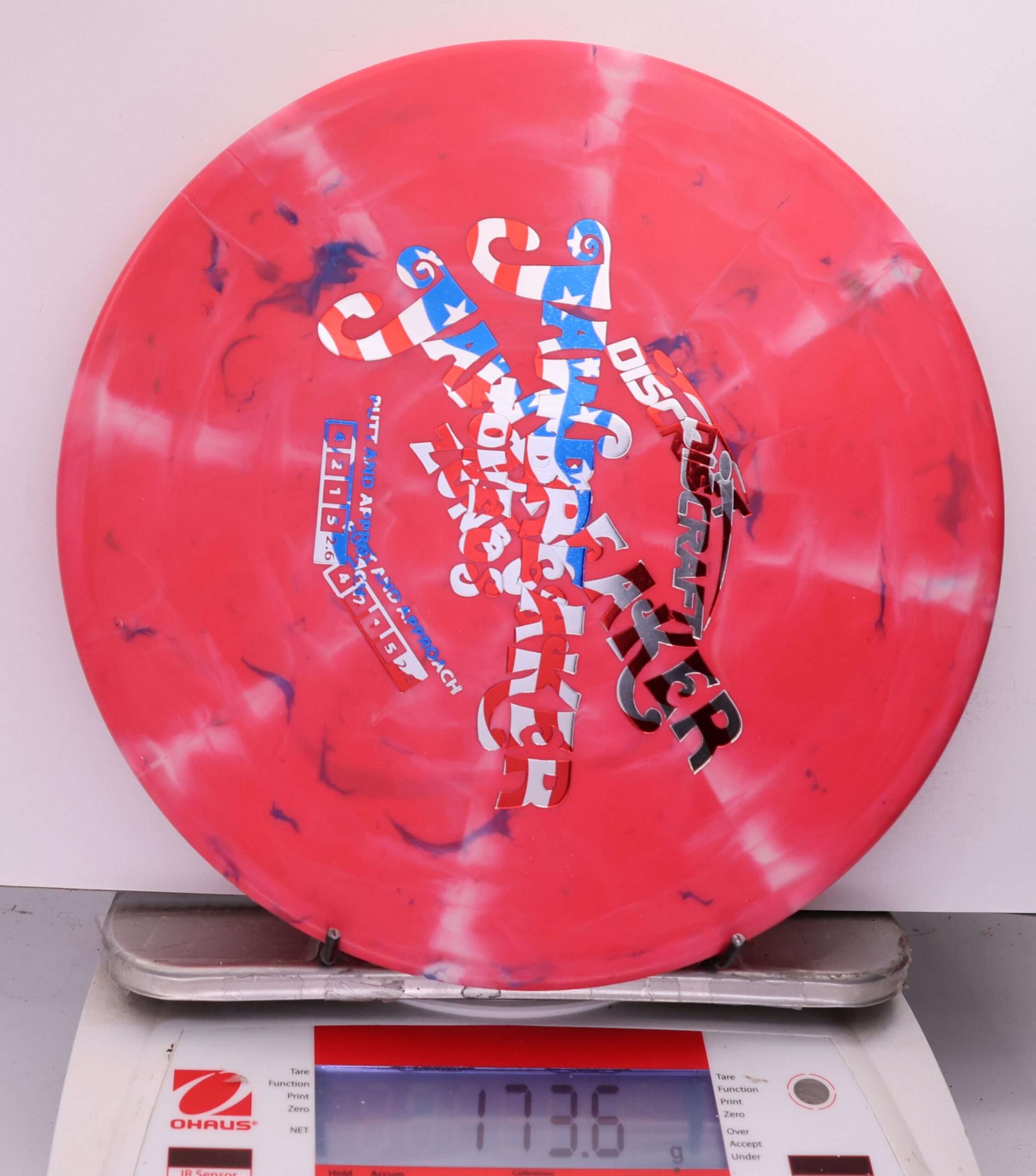 533966 X-Out Jawbreaker Zone OS - #257 Red, 174