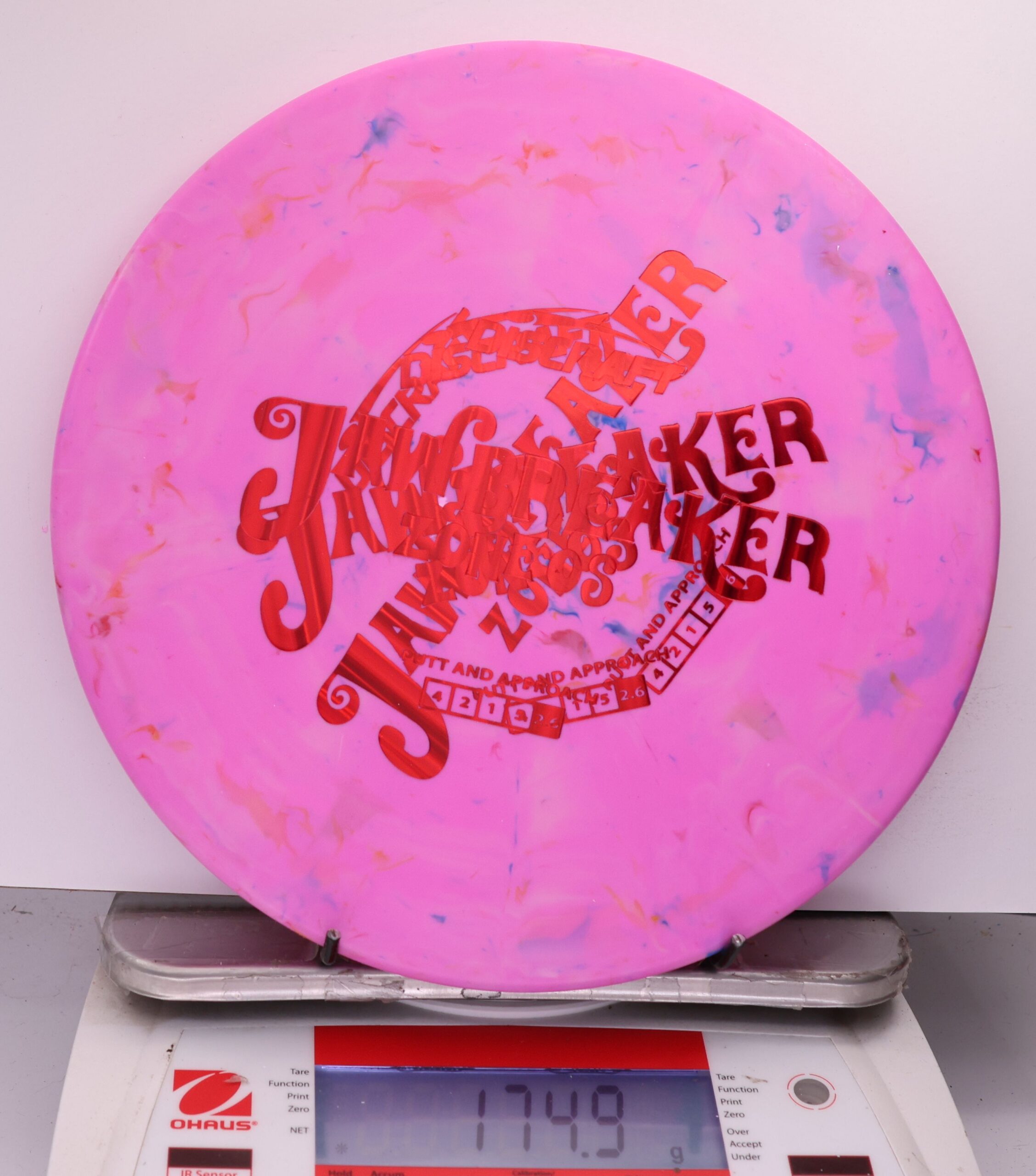 533967 X-Out Jawbreaker Zone OS - #258 Pink, 175