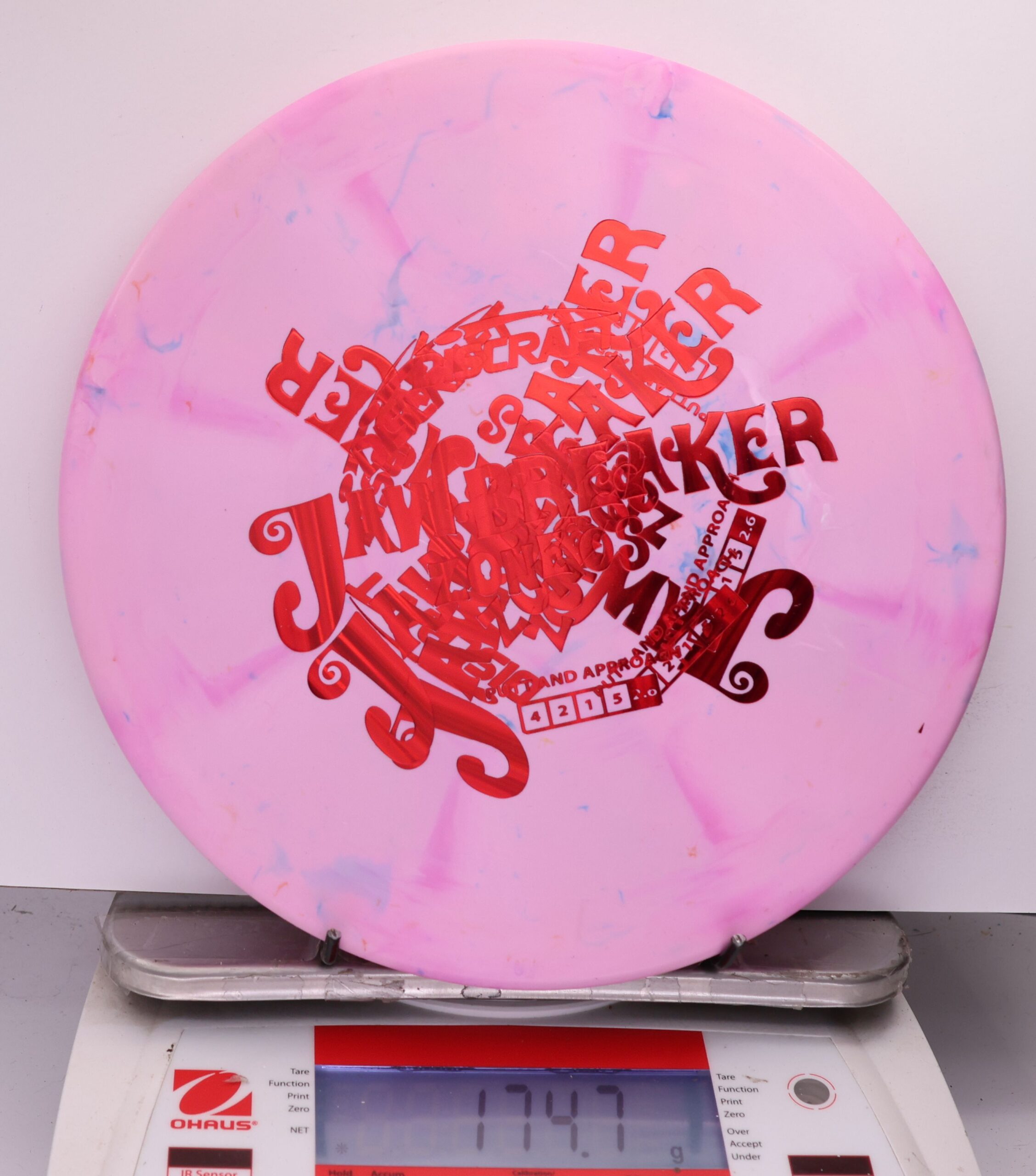 533979 X-Out Jawbreaker Zone OS - #261 Pink, 175