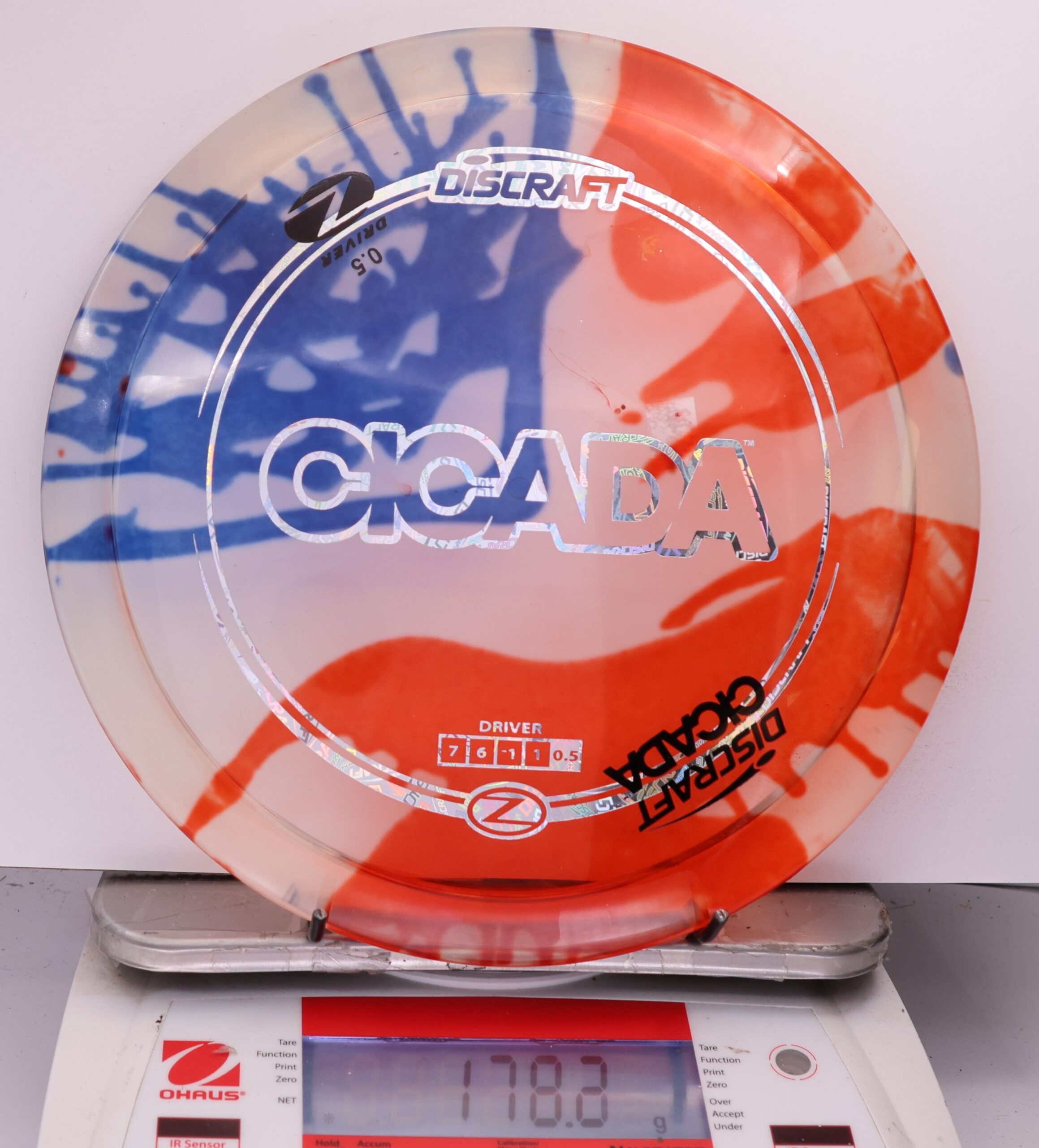 534583 X-Out Tie-Dye Z Cicada - #268 Flag, 178