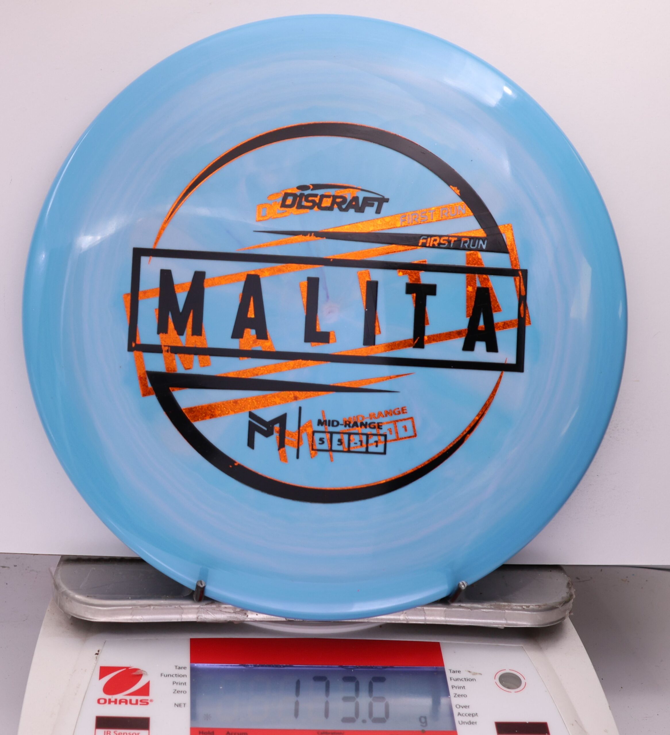 534635 X-Out ESP Malita, Paul McBeth - 1st Run - #258 Blue, 174