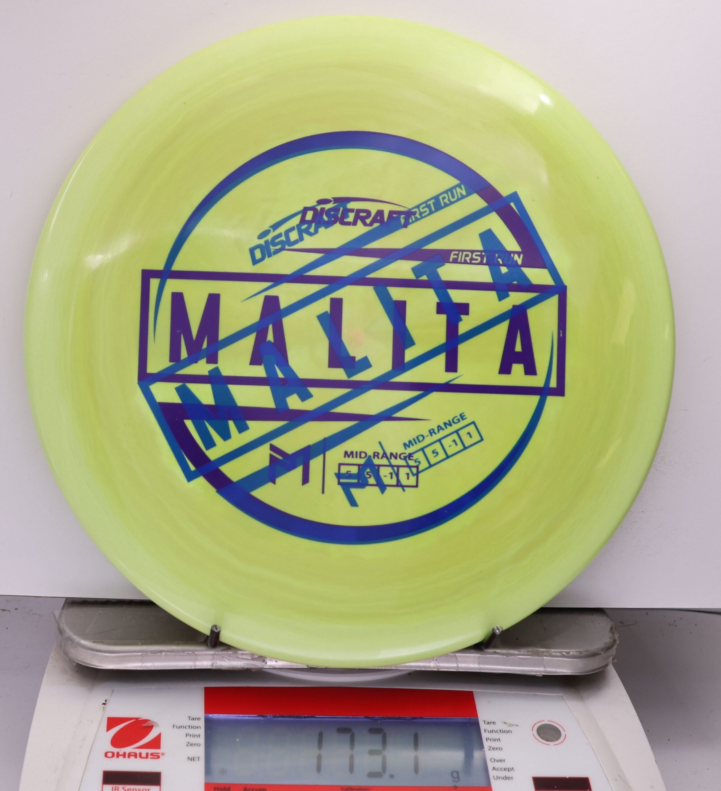 534667 X-Out ESP Malita, Paul McBeth - 1st Run - #262 Grellow, 173