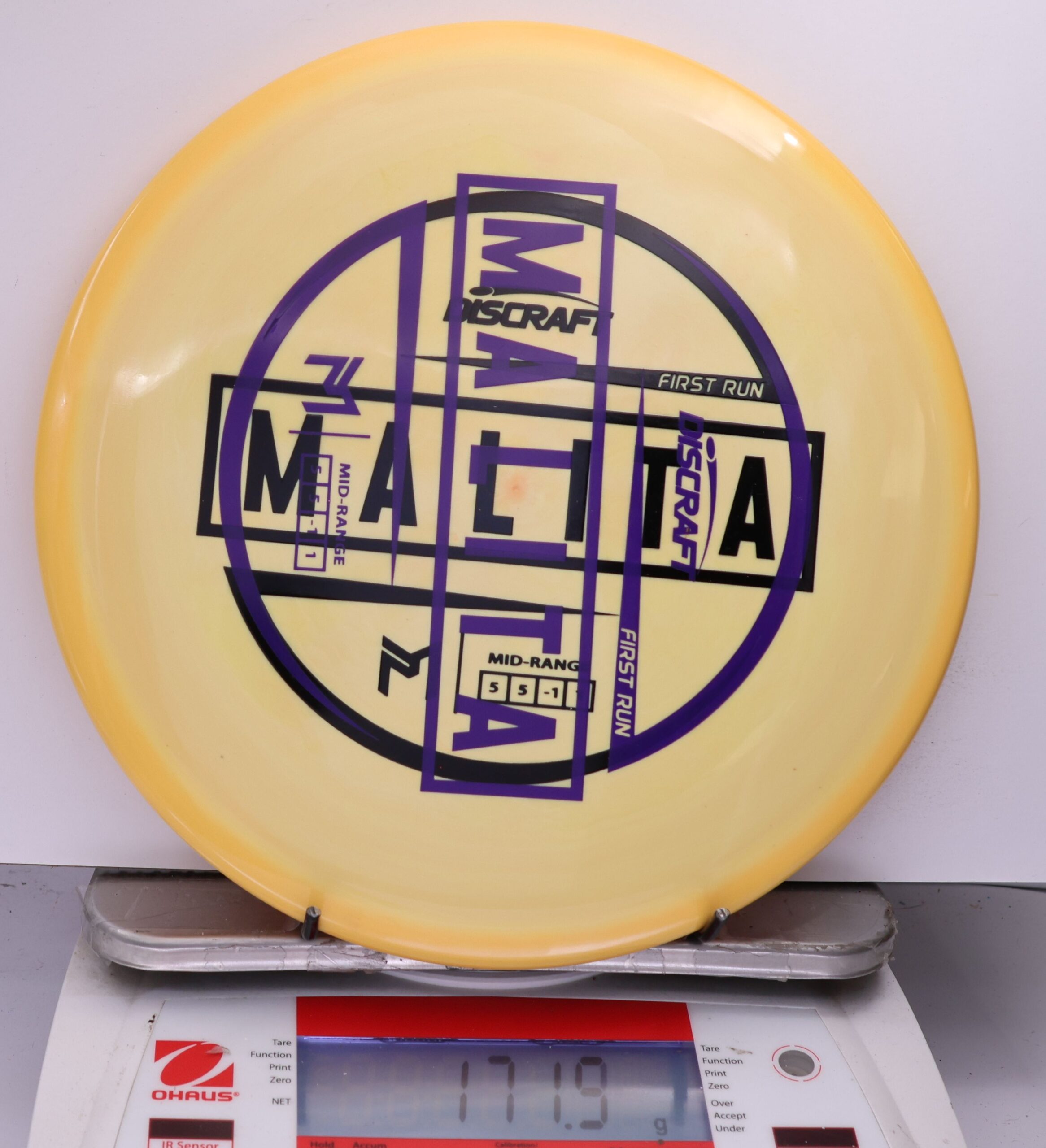 534699 X-Out ESP Malita, Paul McBeth - 1st Run - #266 YelloOrng, 172