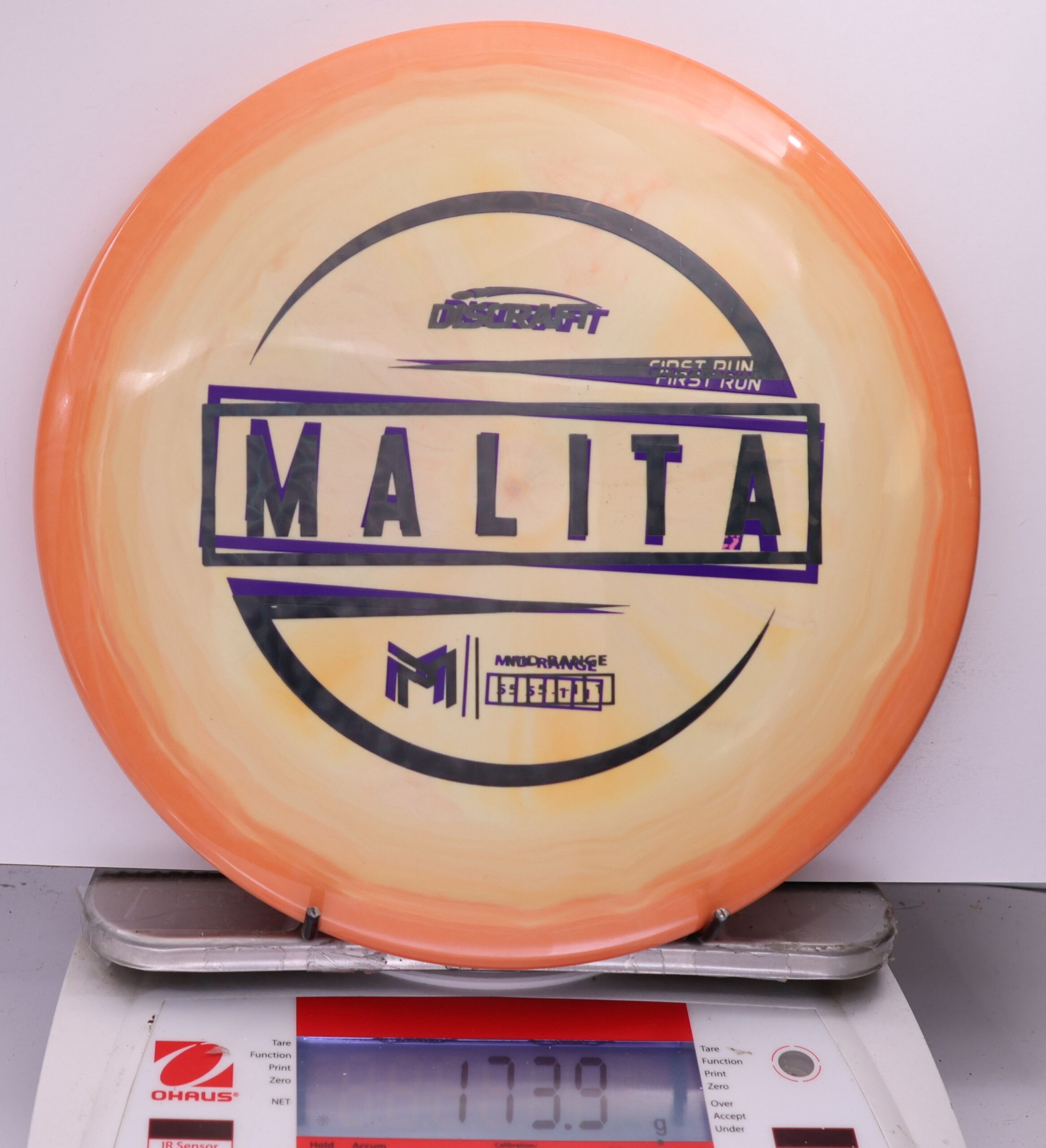 534702 X-Out ESP Malita, Paul McBeth - 1st Run - #269 OrangeTan, 174