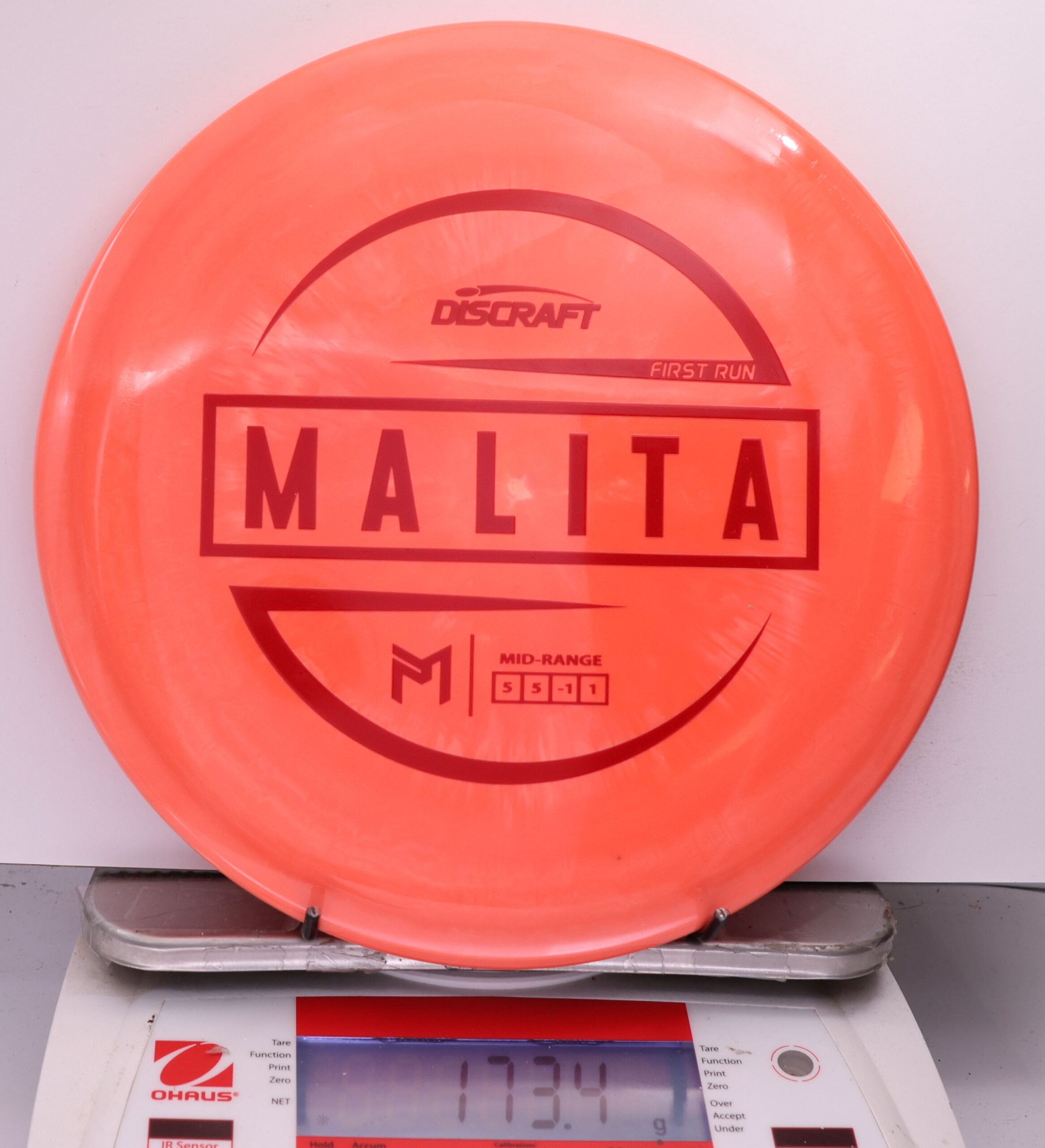 534734 X-Out ESP Malita, Paul McBeth - 1st Run - #273 Salmon, 173