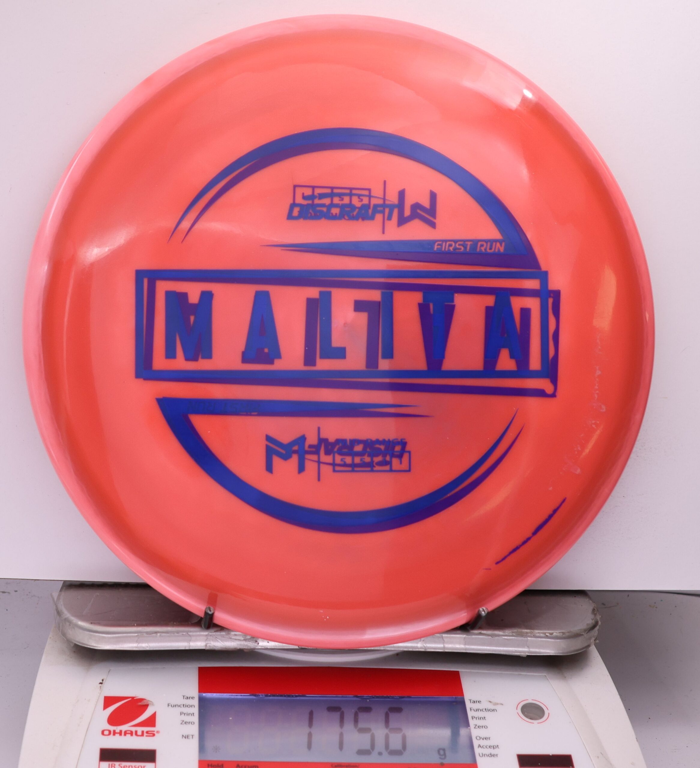 534735 X-Out ESP Malita, Paul McBeth - 1st Run - #274 Salmon, 176