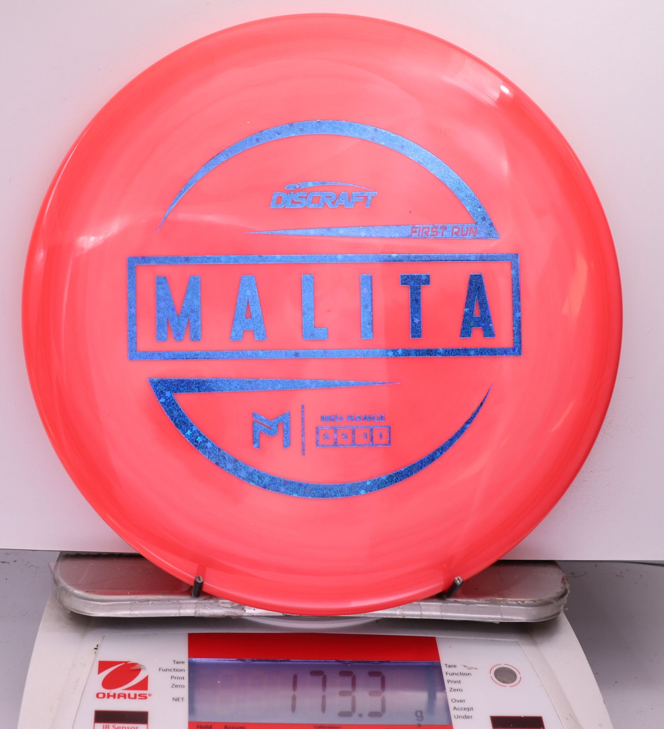 534736 X-Out ESP Malita, Paul McBeth - 1st Run - #275 PinkRed, 173
