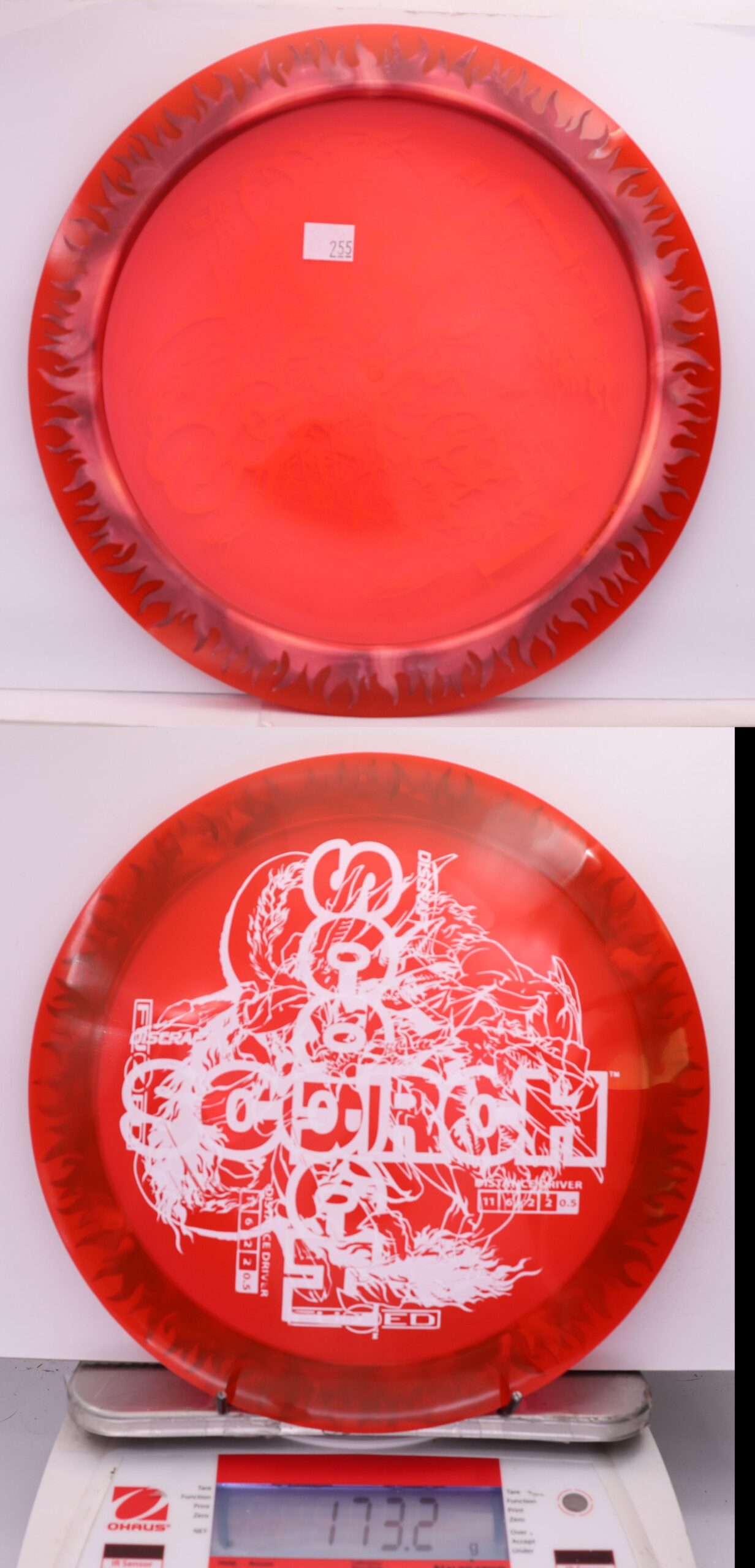 535498 X-Out FuZed Line Scorch - Flames - #255 Red-MaroonPnk, 173