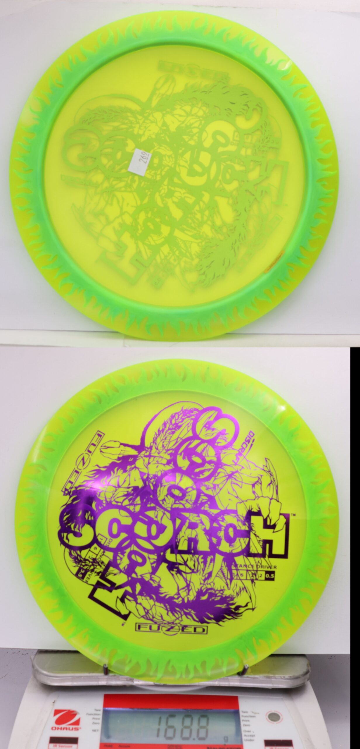 535615 X-Out FuZed Line Scorch - Flames - #269 NYellow-Green, 169