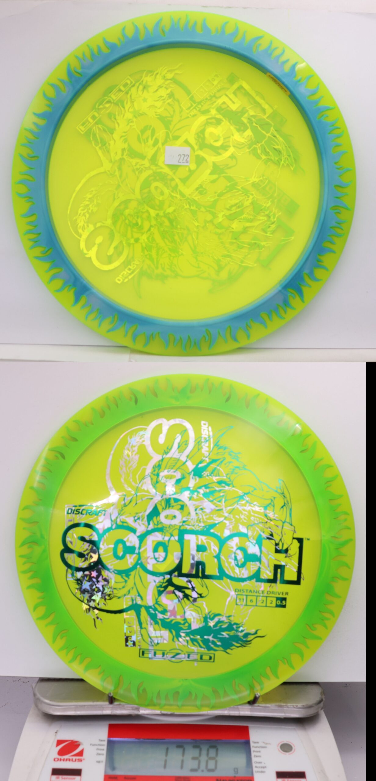535651 X-Out FuZed Line Scorch - Flames - #272 NYellow-Blue, 174