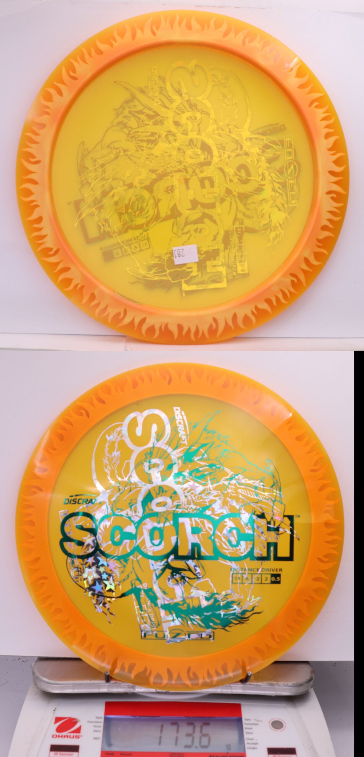 535726 X-Out FuZed Line Scorch - Flames - #281 Orange, 174