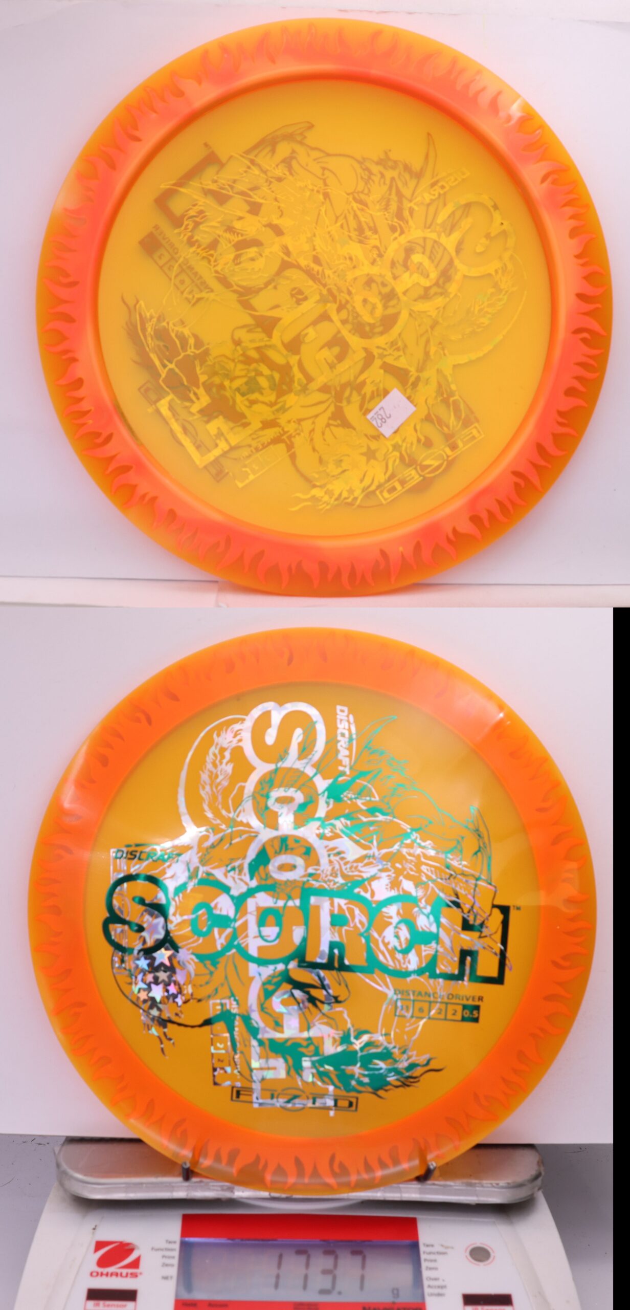 535727 X-Out FuZed Line Scorch - Flames - #282 Orange, 174