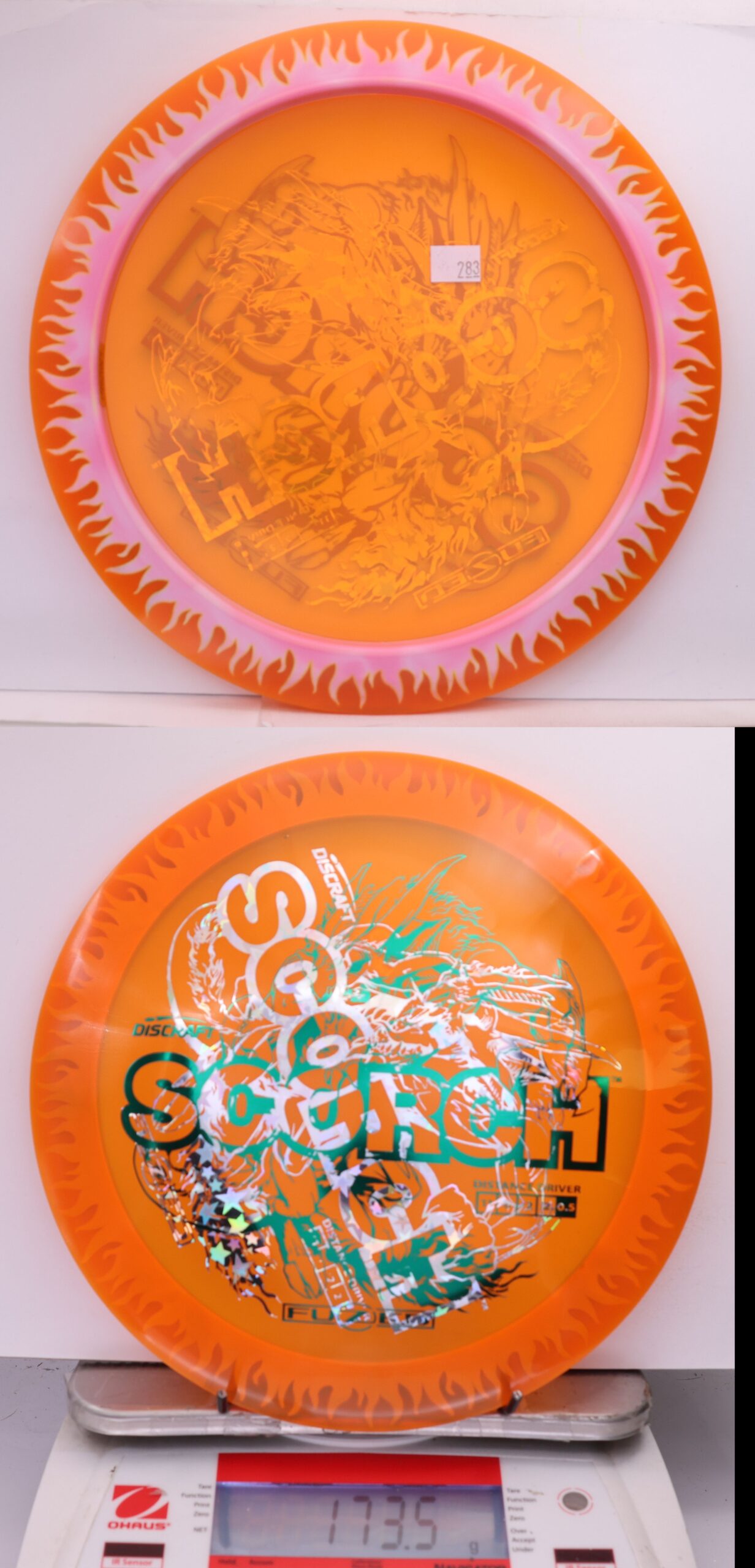 535728 X-Out FuZed Line Scorch - Flames - #283 Orange-Pink, 174