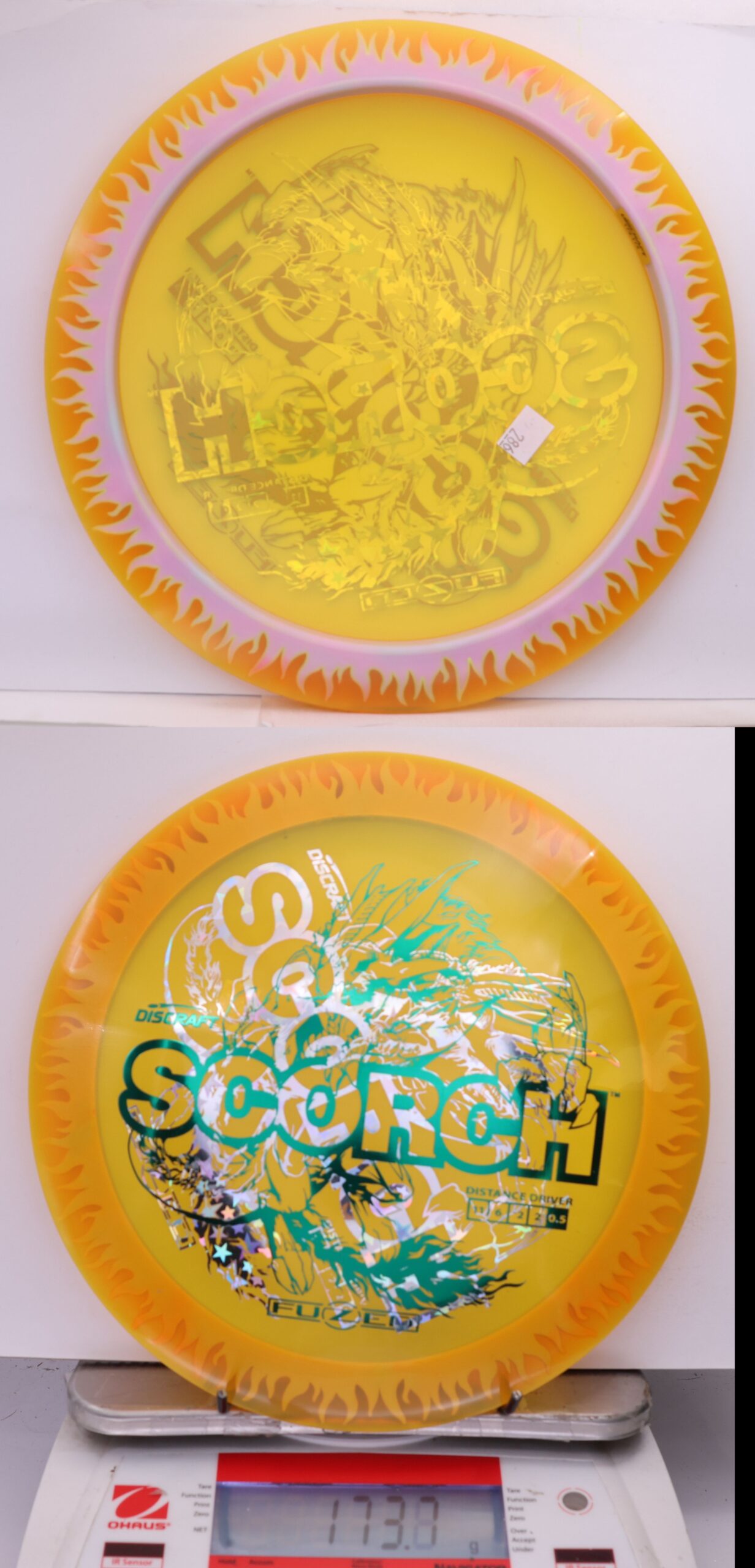 535764 X-Out FuZed Line Scorch - Flames - #286 Yelow-Pink, 174