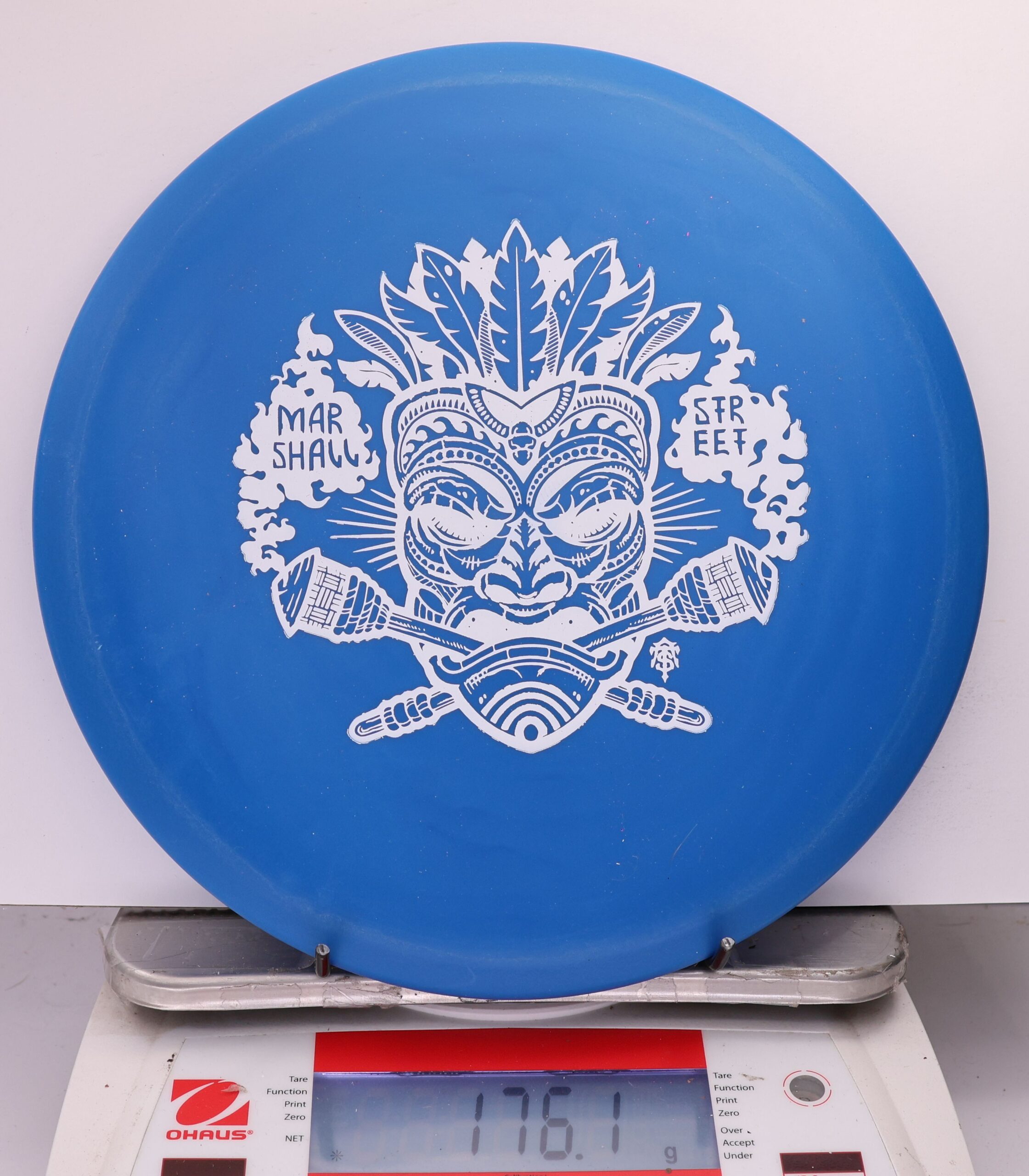 537050 KC Pro FLAT TOP Roc, Marshall Street Tiki Mask - #02 Blue, 176