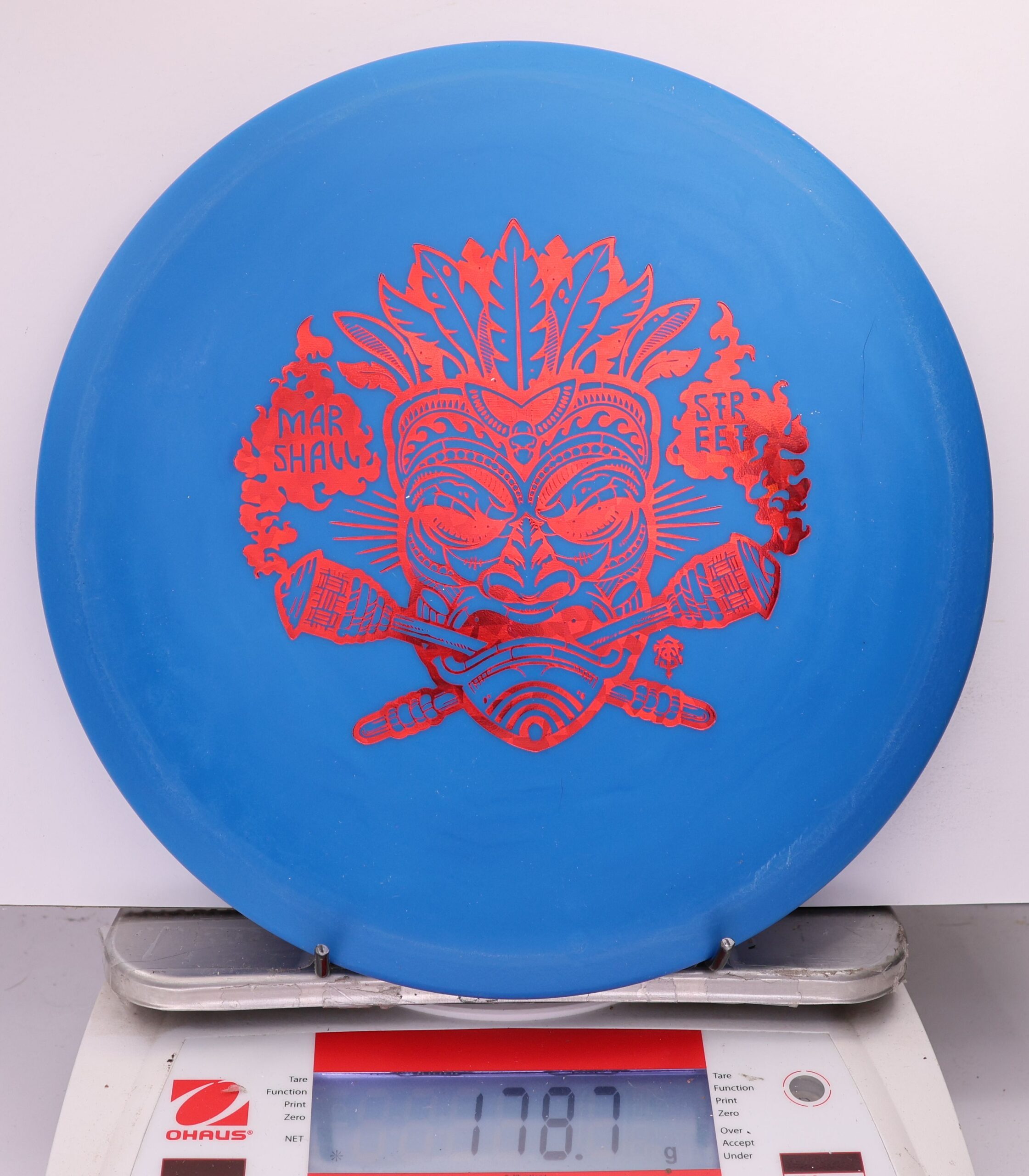 537051 KC Pro FLAT TOP Roc, Marshall Street Tiki Mask - #03 Blue, 179
