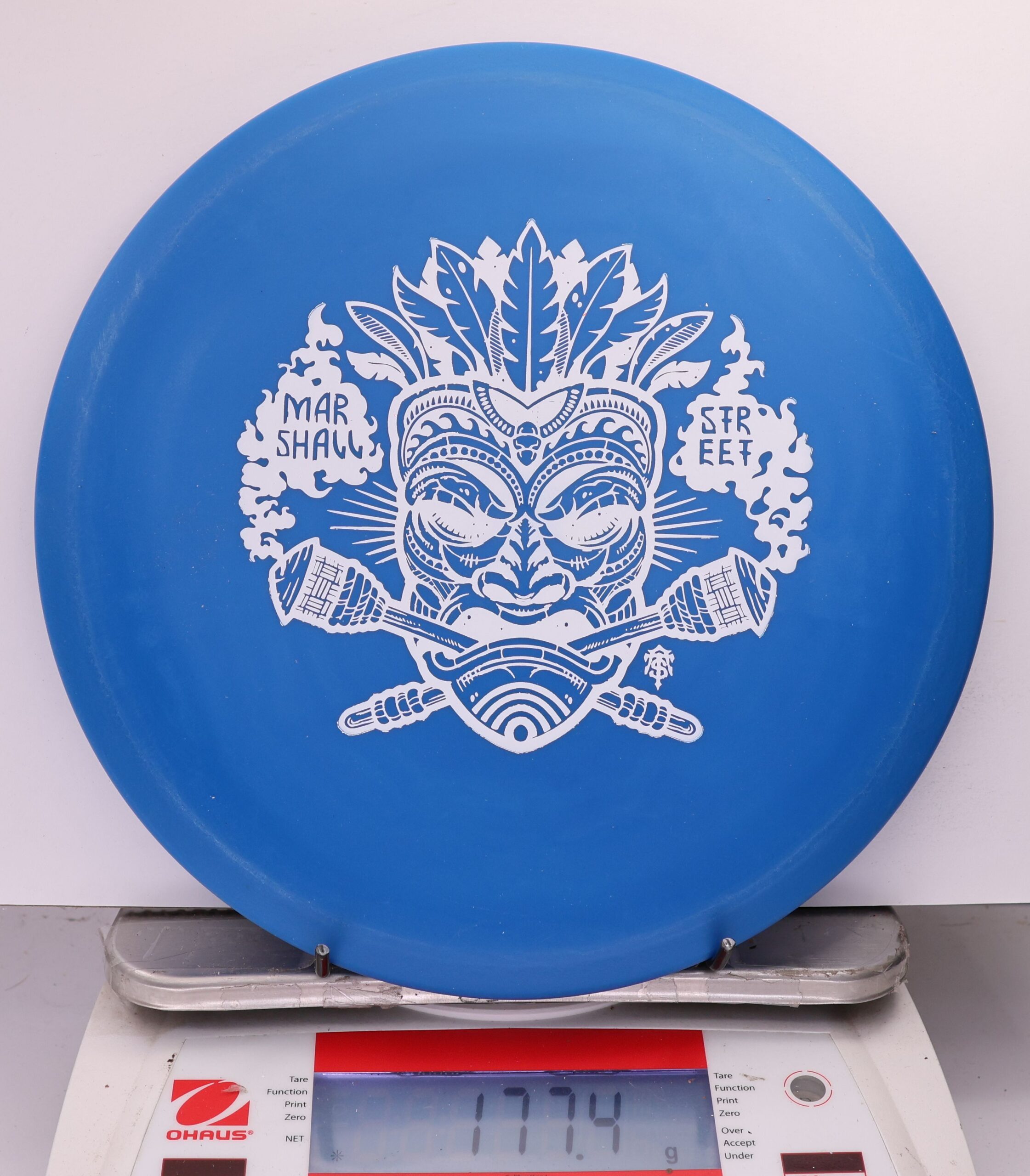 537072 KC Pro FLAT TOP Roc, Marshall Street Tiki Mask - #05 Blue, 177