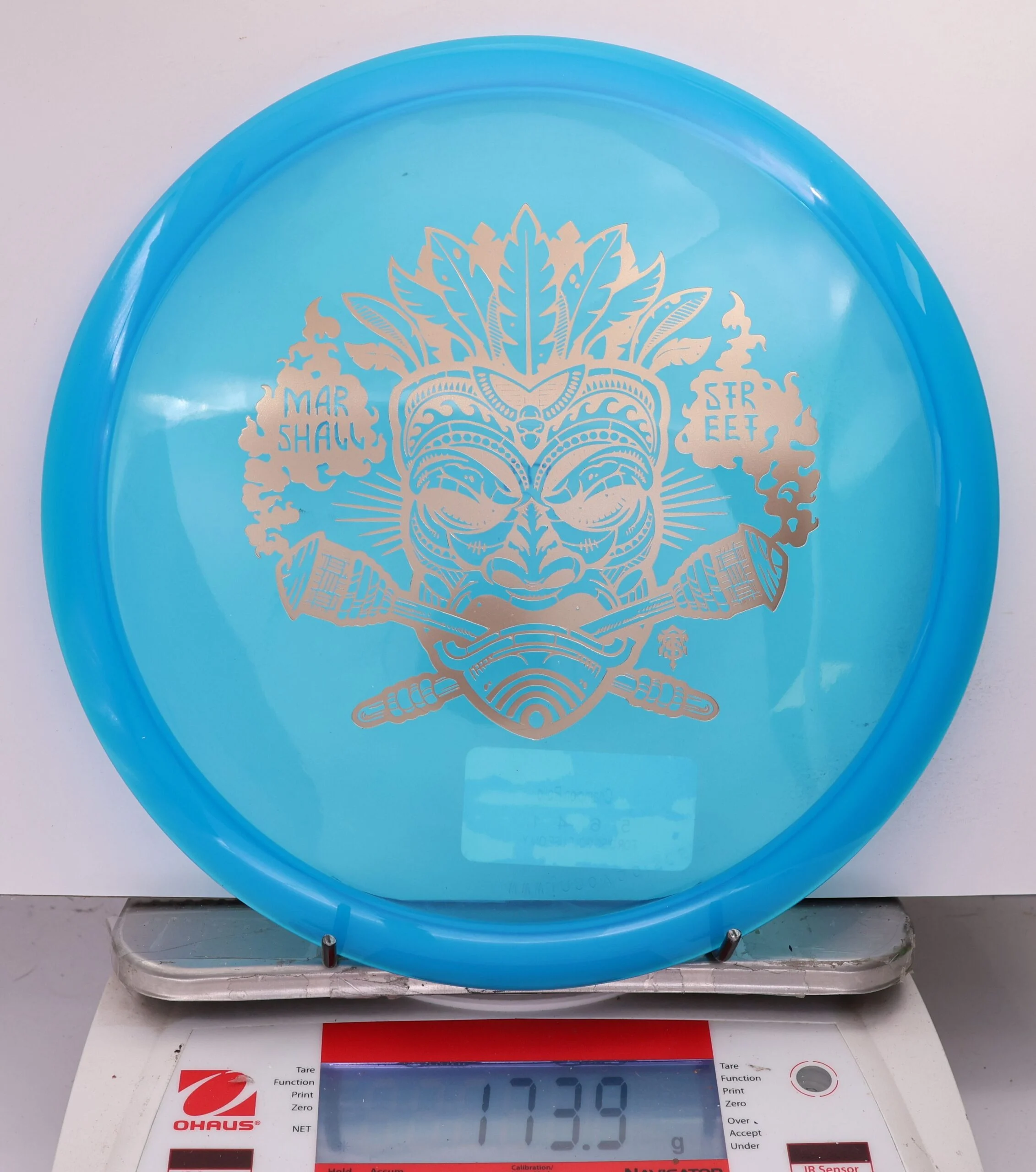 537183 Champion Rollo, Marshall Street Tiki Mask - #04 Blue, 174