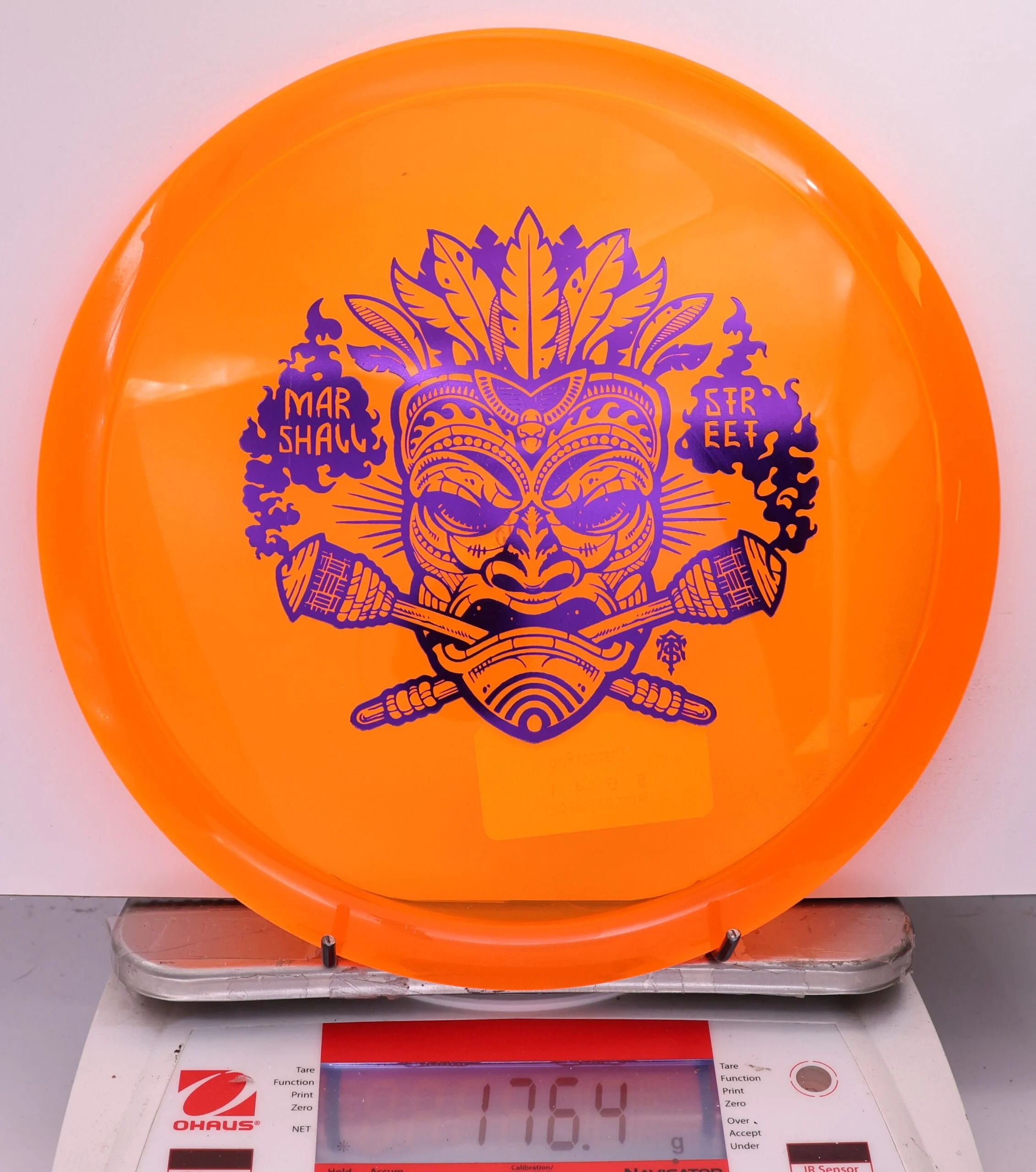 537228 Champion Rollo, Marshall Street Tiki Mask - #13 Orange, 176